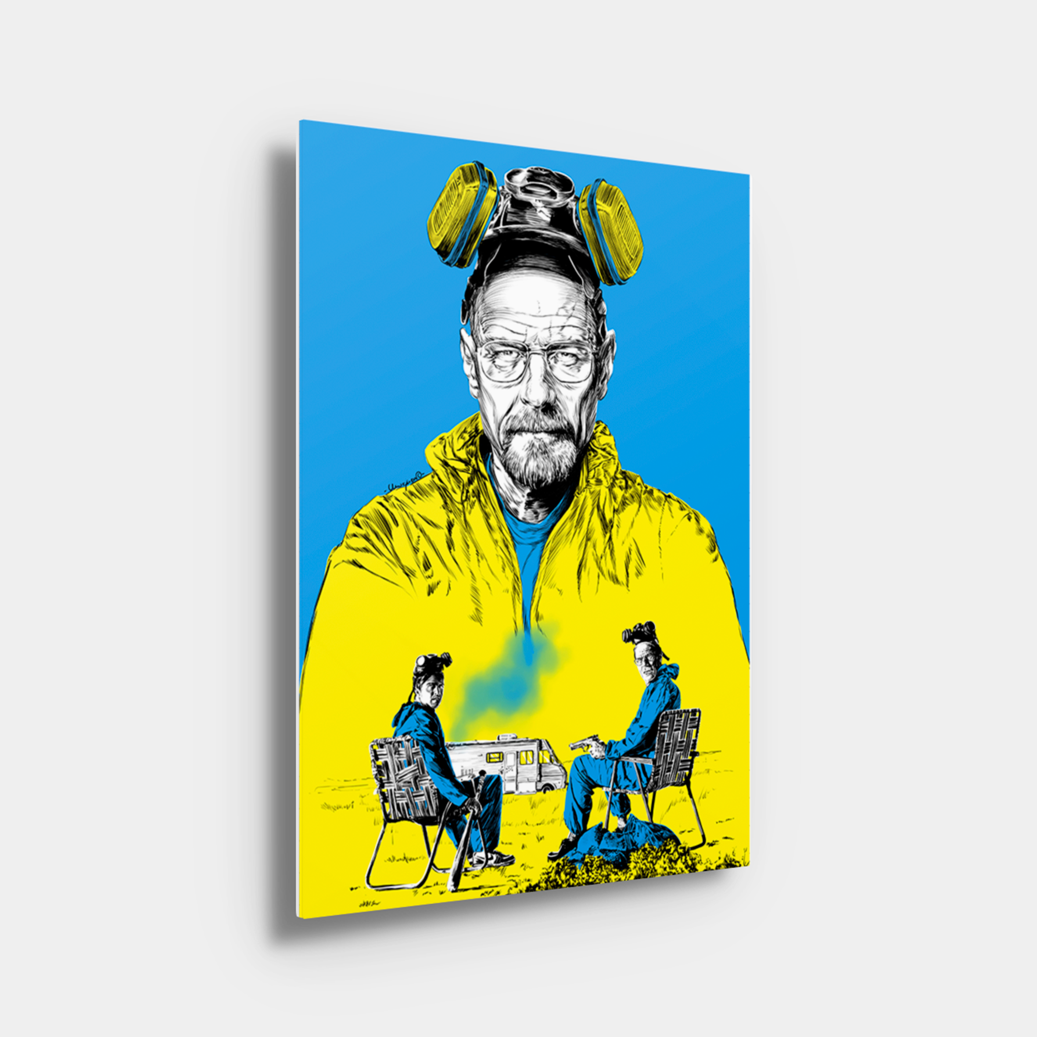 Breaking Bad Cartoon Art