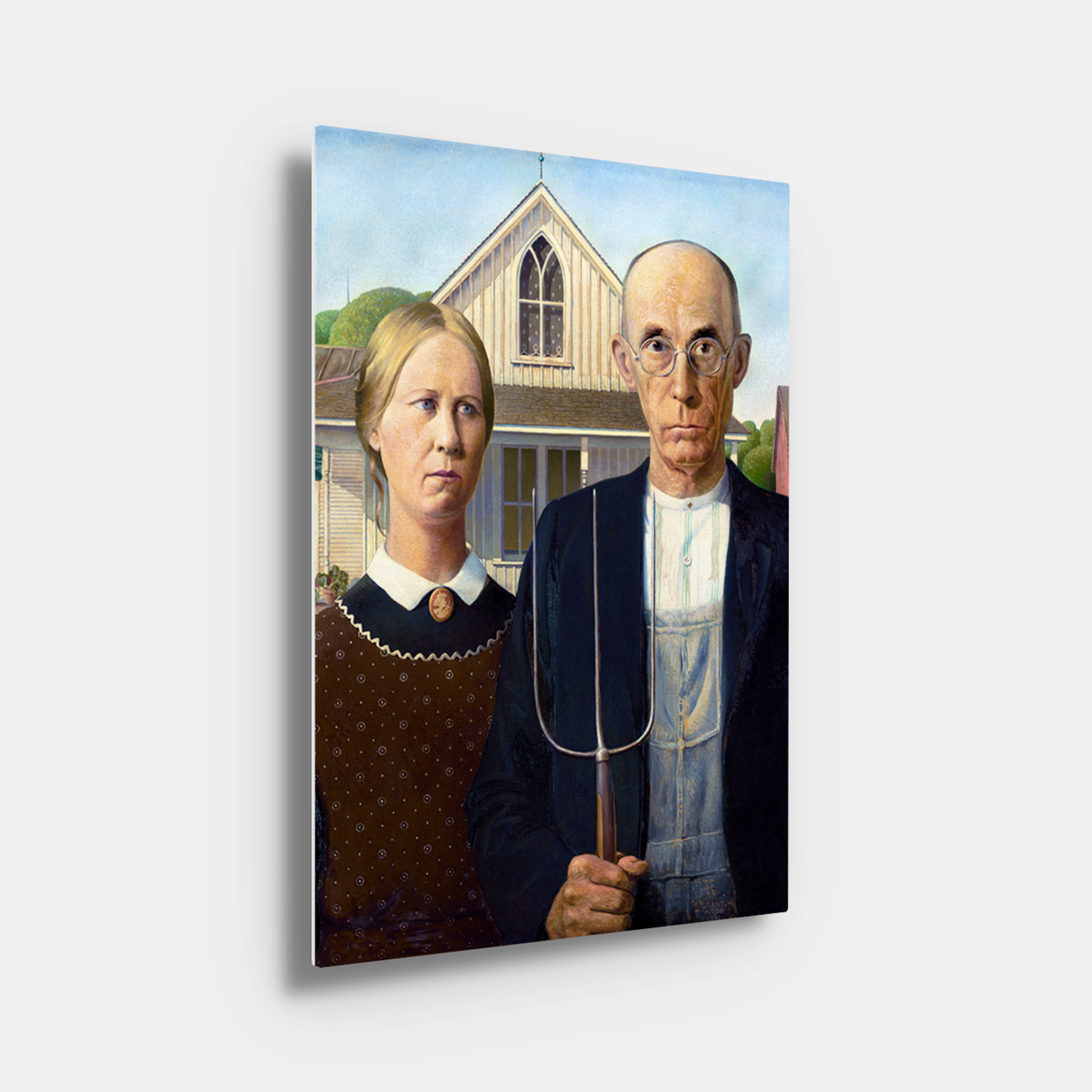 American Gothic by Grant Wood