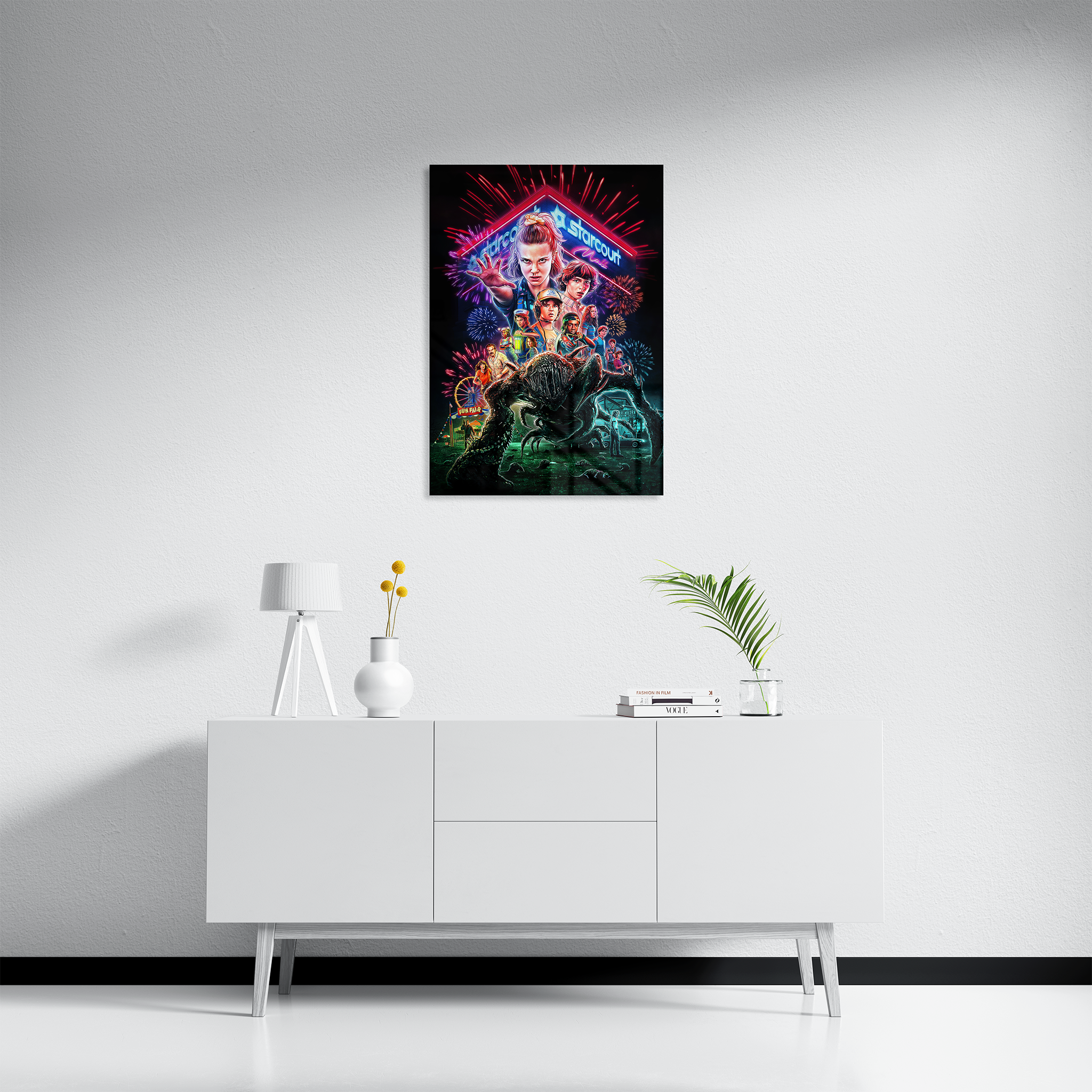 Stranger Things Cartoon Art