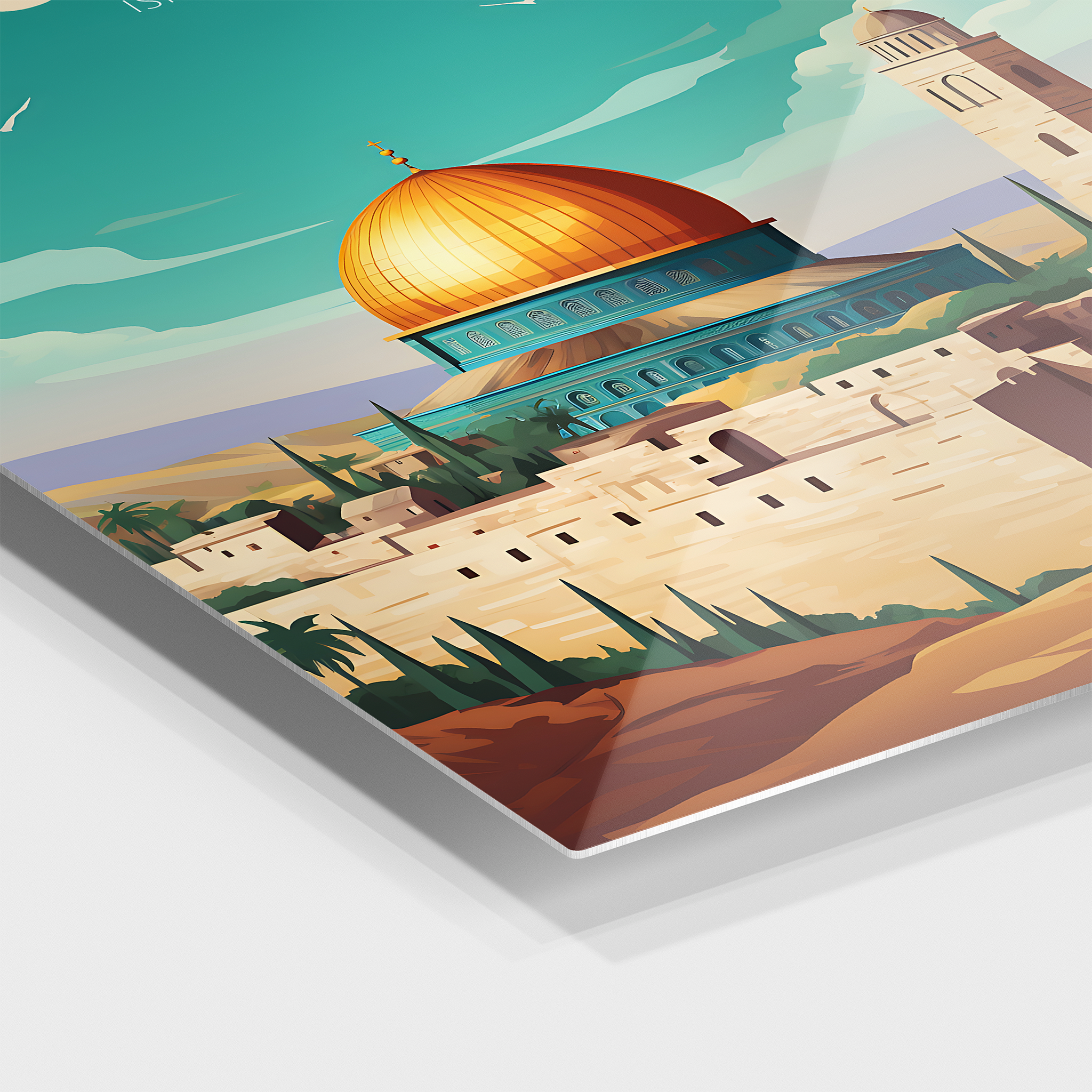 Jerusalem Travel Poster