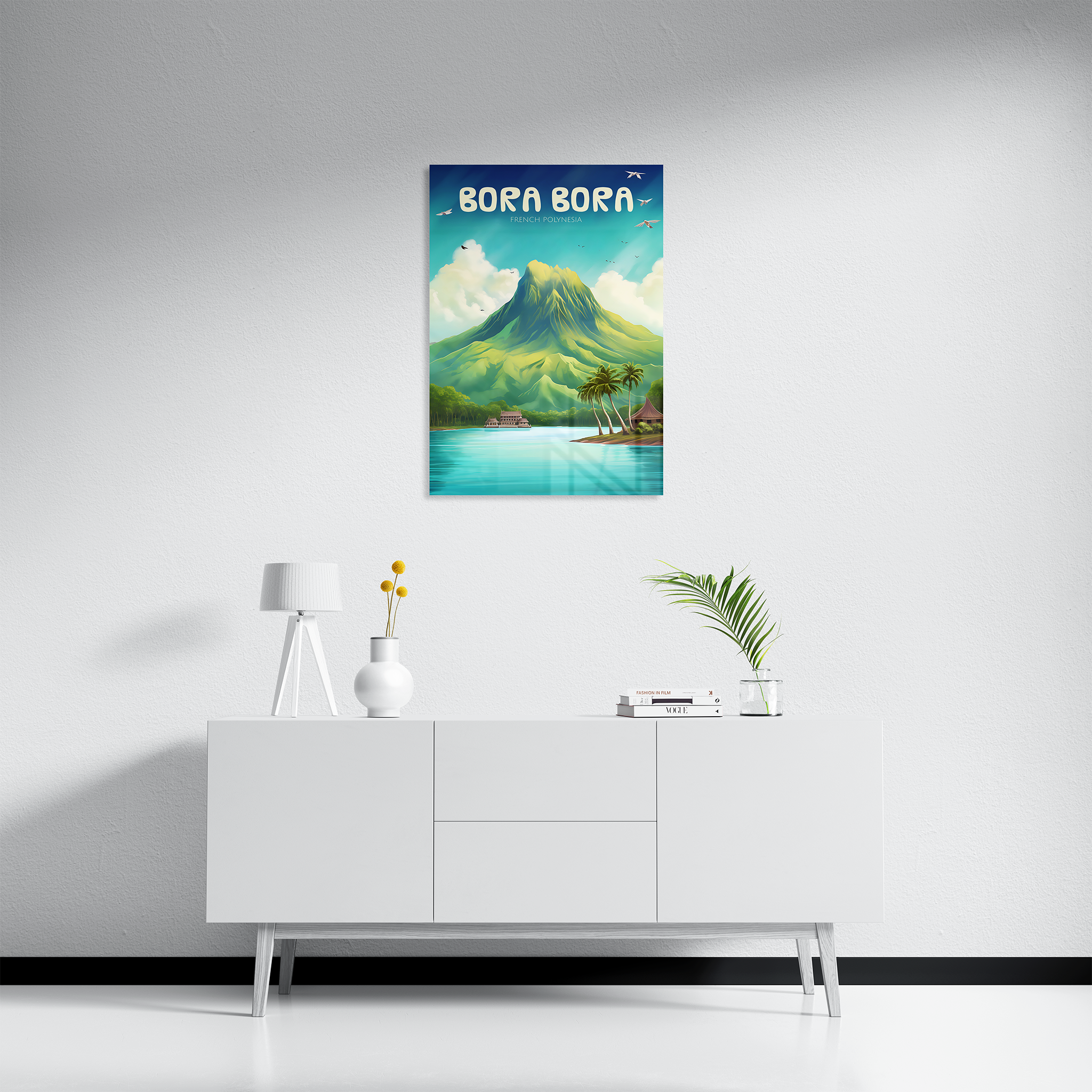 Bora Bora Travel Poster