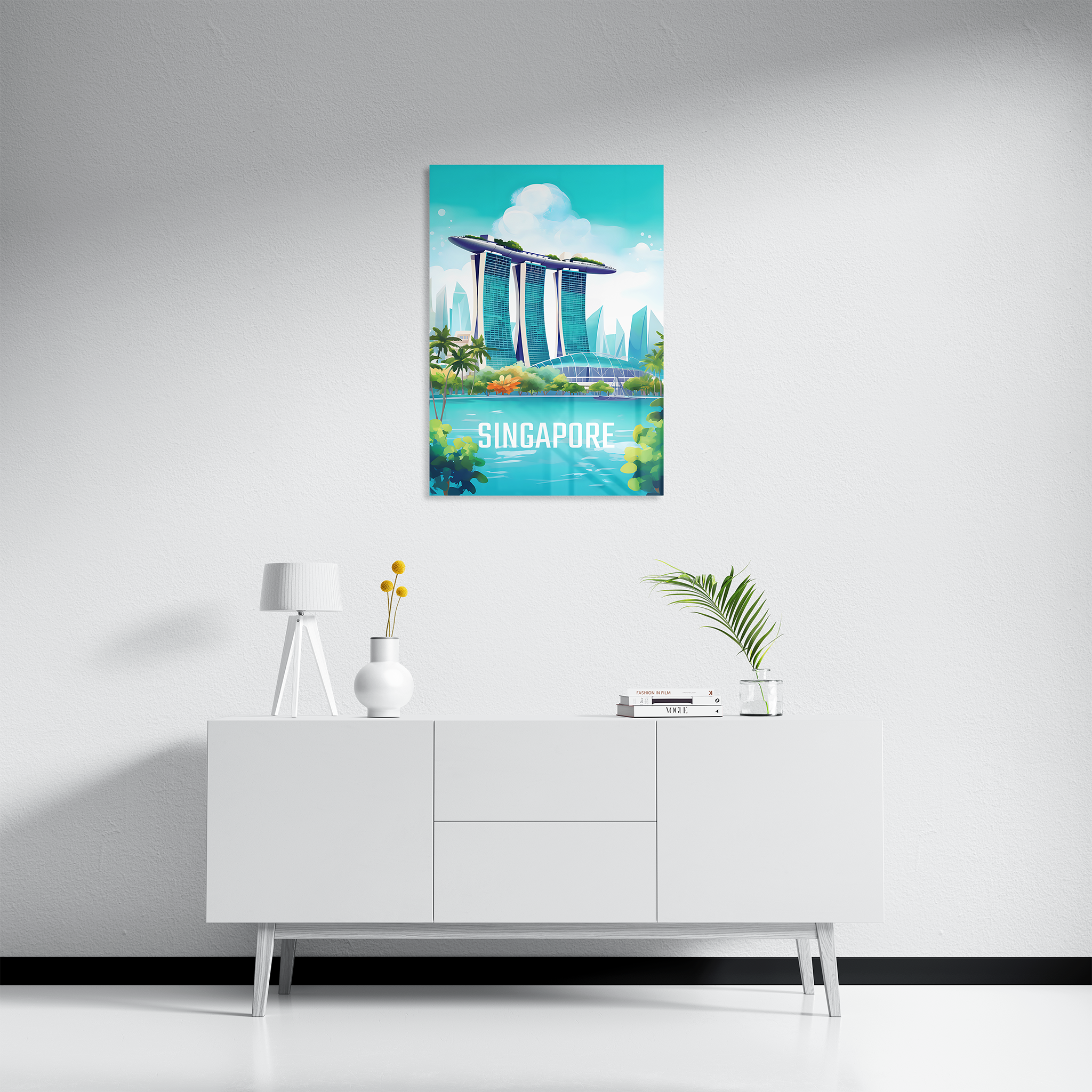 Singapore Travel Poster