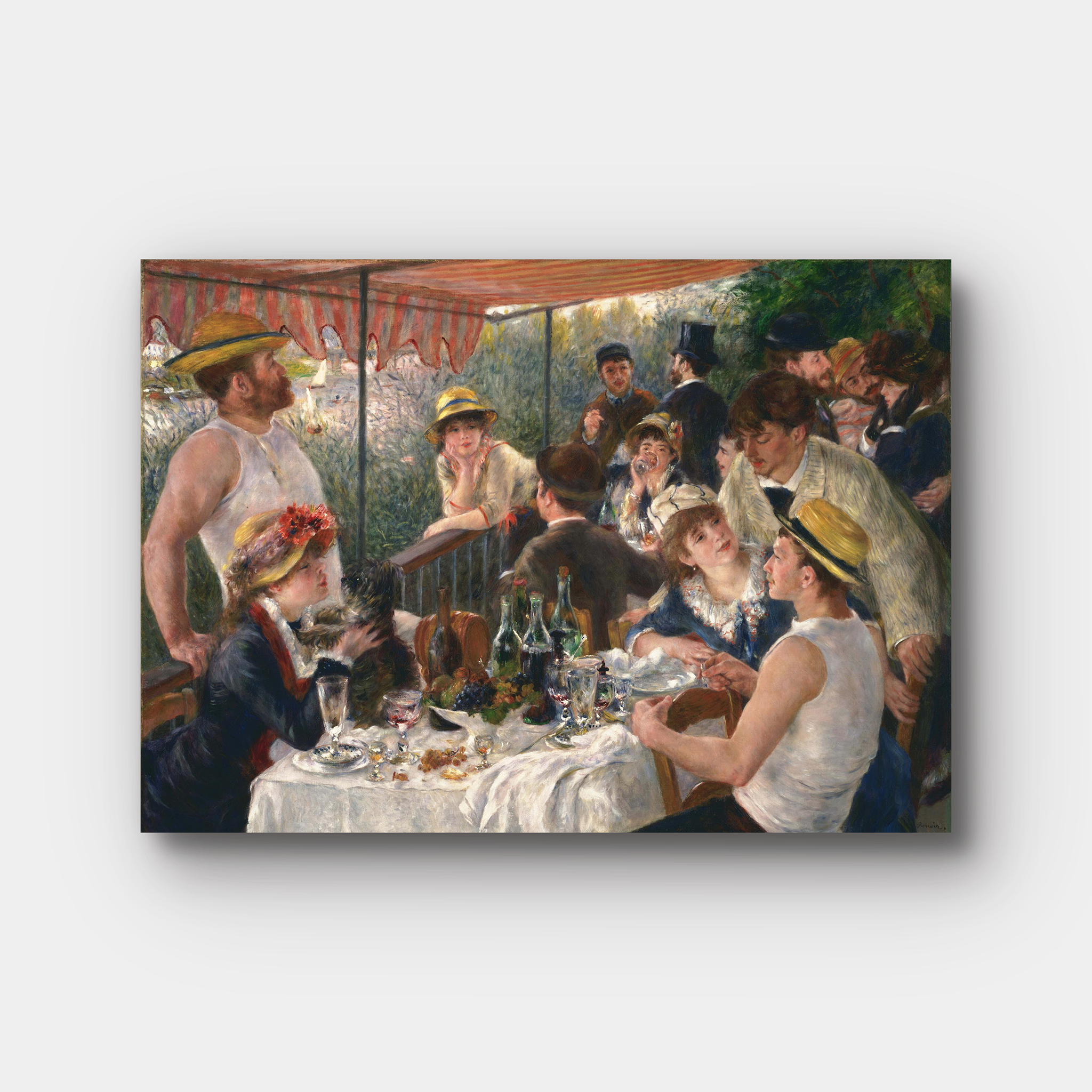 Luncheon of the Boating Party by Pierre-Auguste Renoir