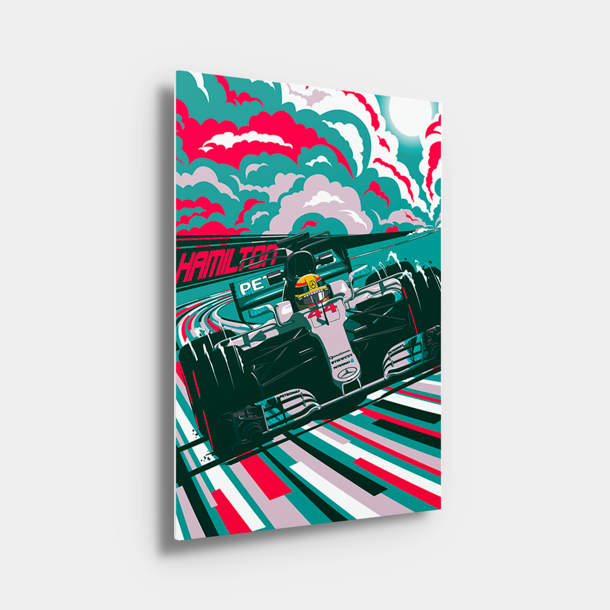 Hamilton Racing Art