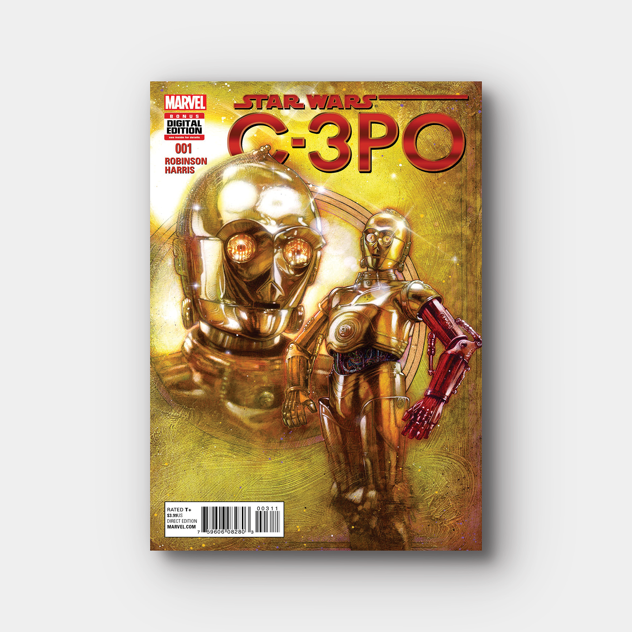 Star Wars C-3P0 Retro Comic