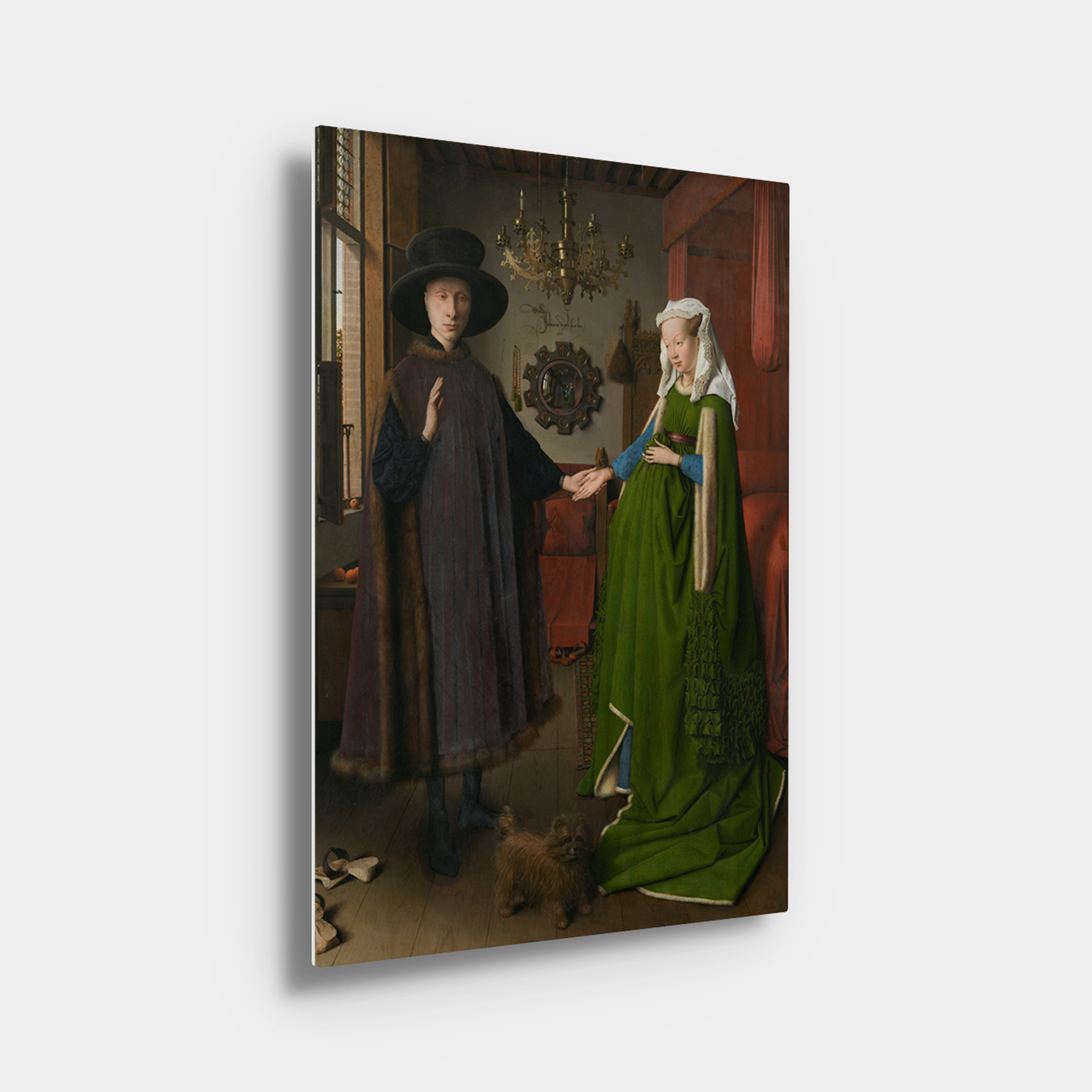The Arnolfini Portrait by Jan van Eyck