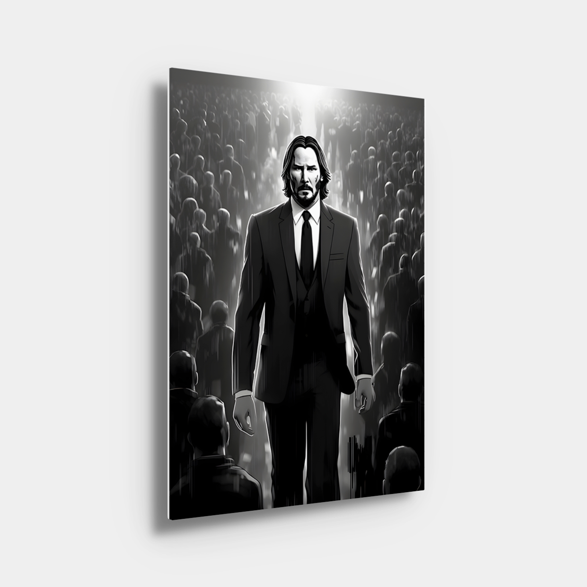 John Wick Monochromatic Art