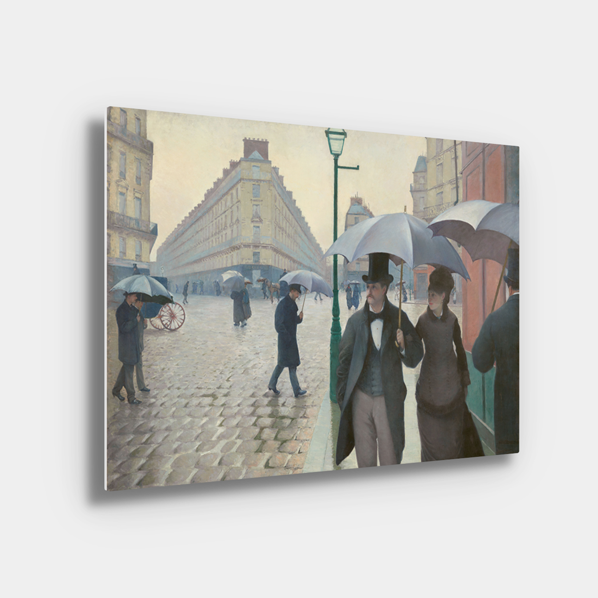 Paris Street In Rainy Weather by Gustave Caillebotte