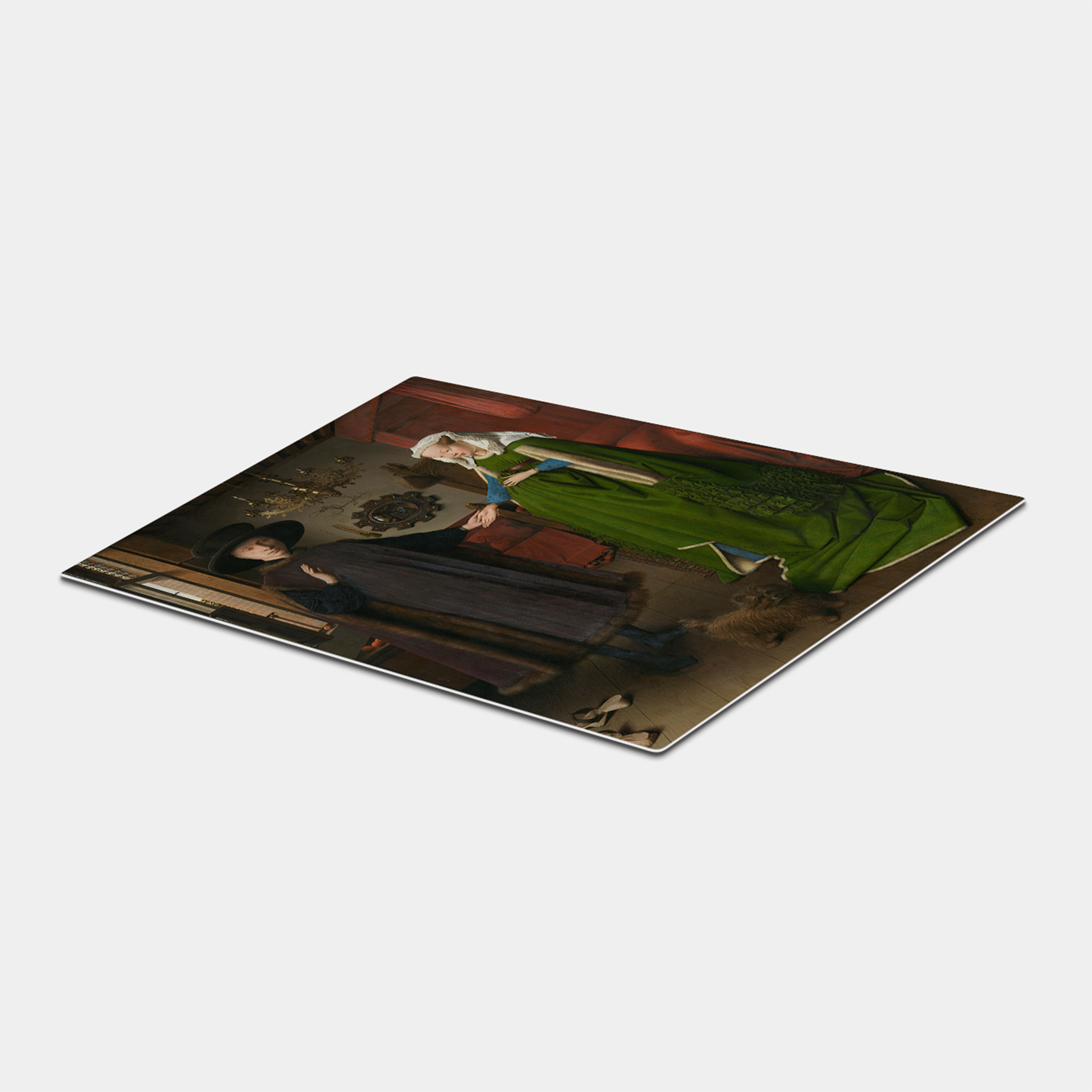 The Arnolfini Portrait by Jan van Eyck