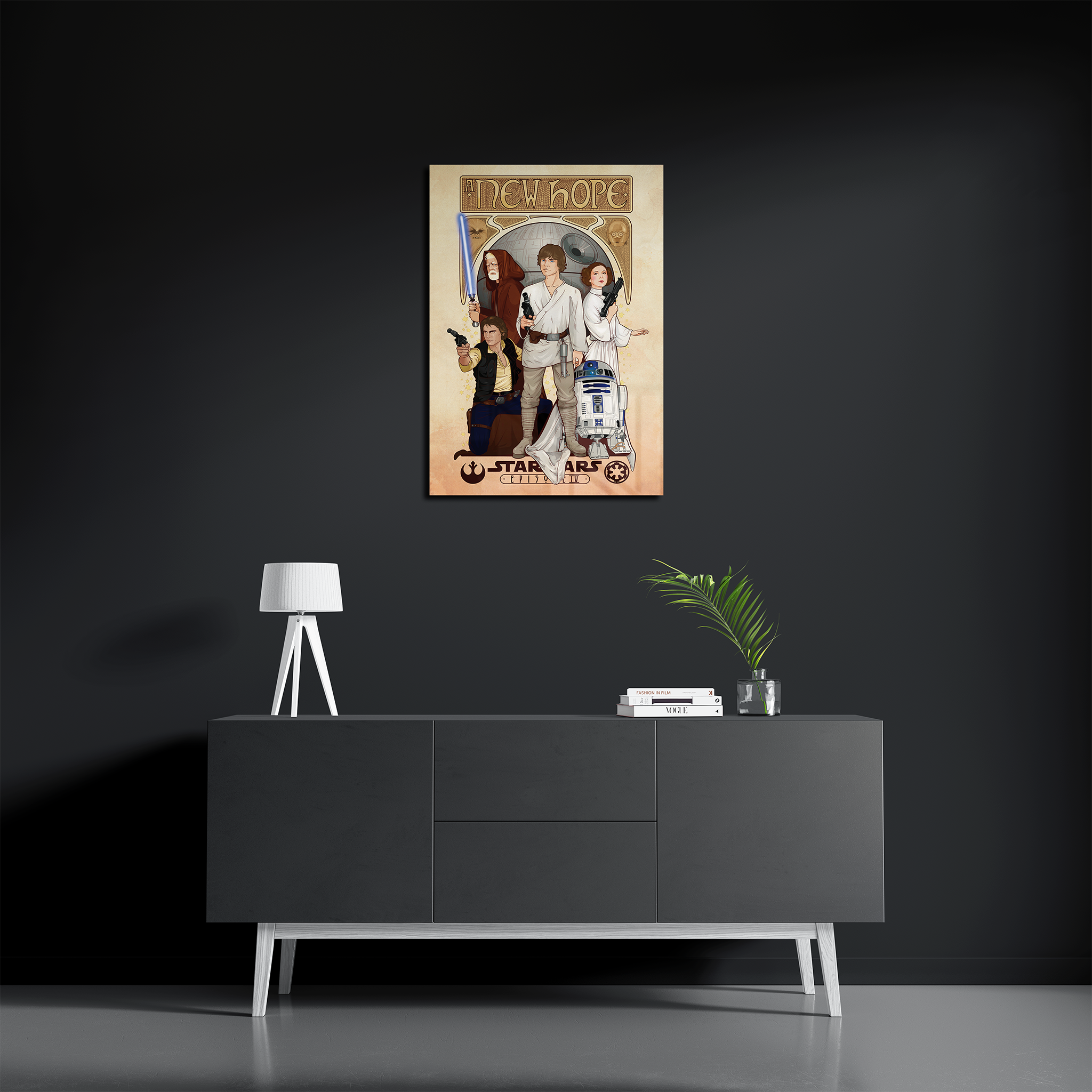 Star Wars Episode IV - A New Hope Illustration