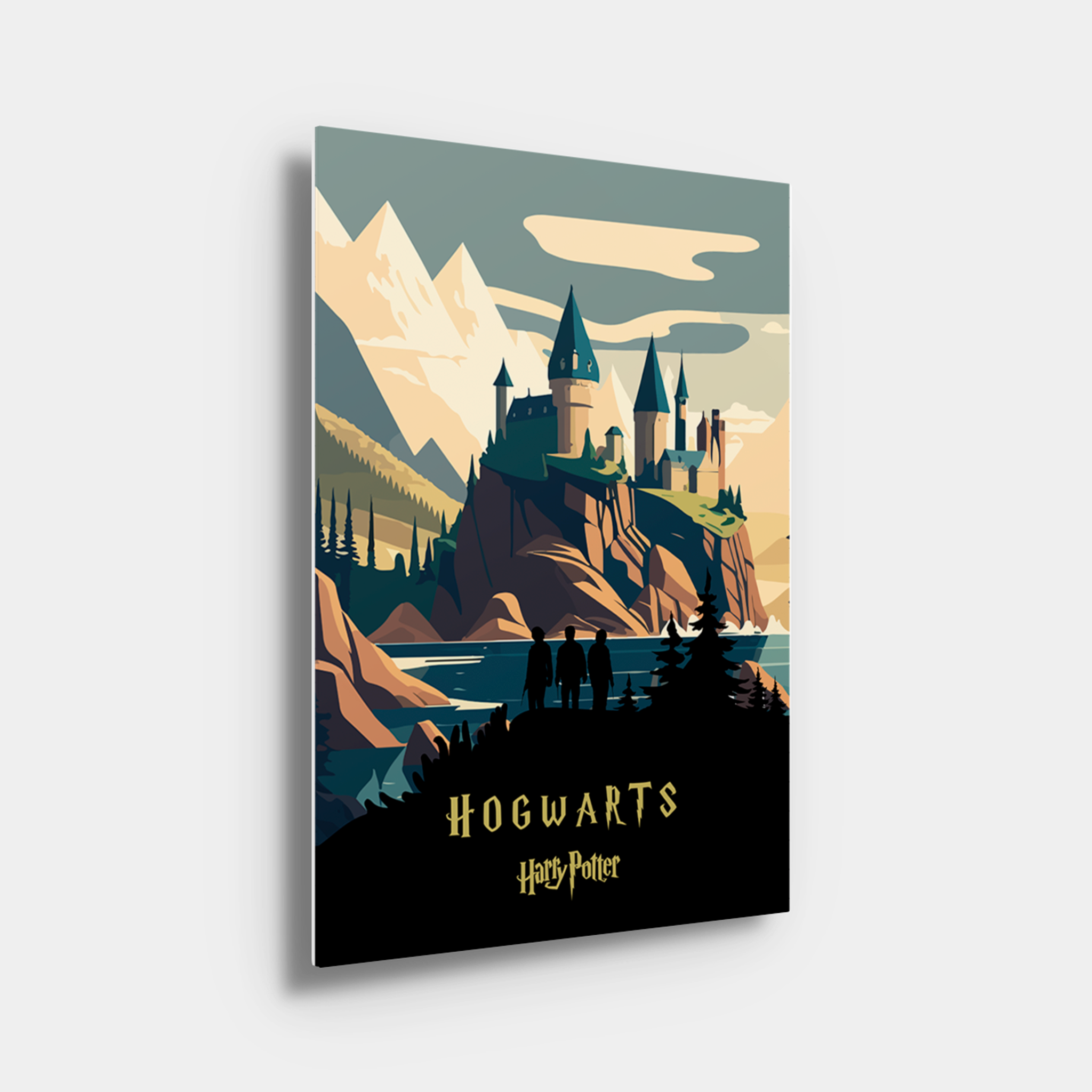 Hogwarts Inspired Minimalistic Art