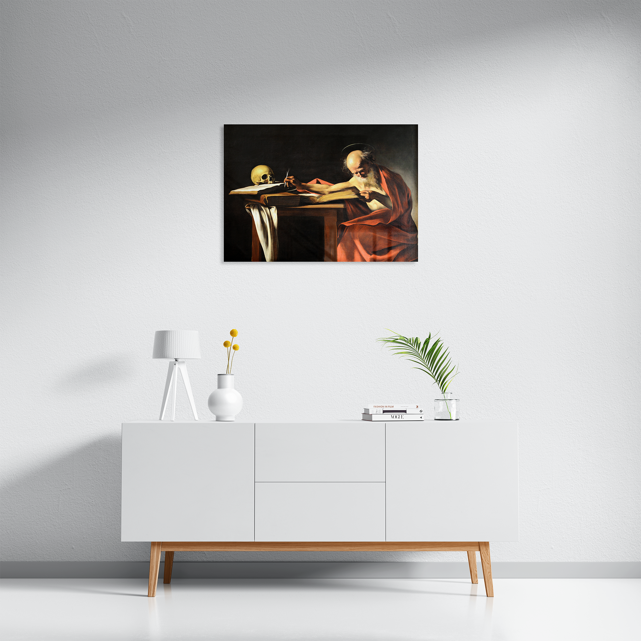 Saint Jerome Writing by Caravaggio