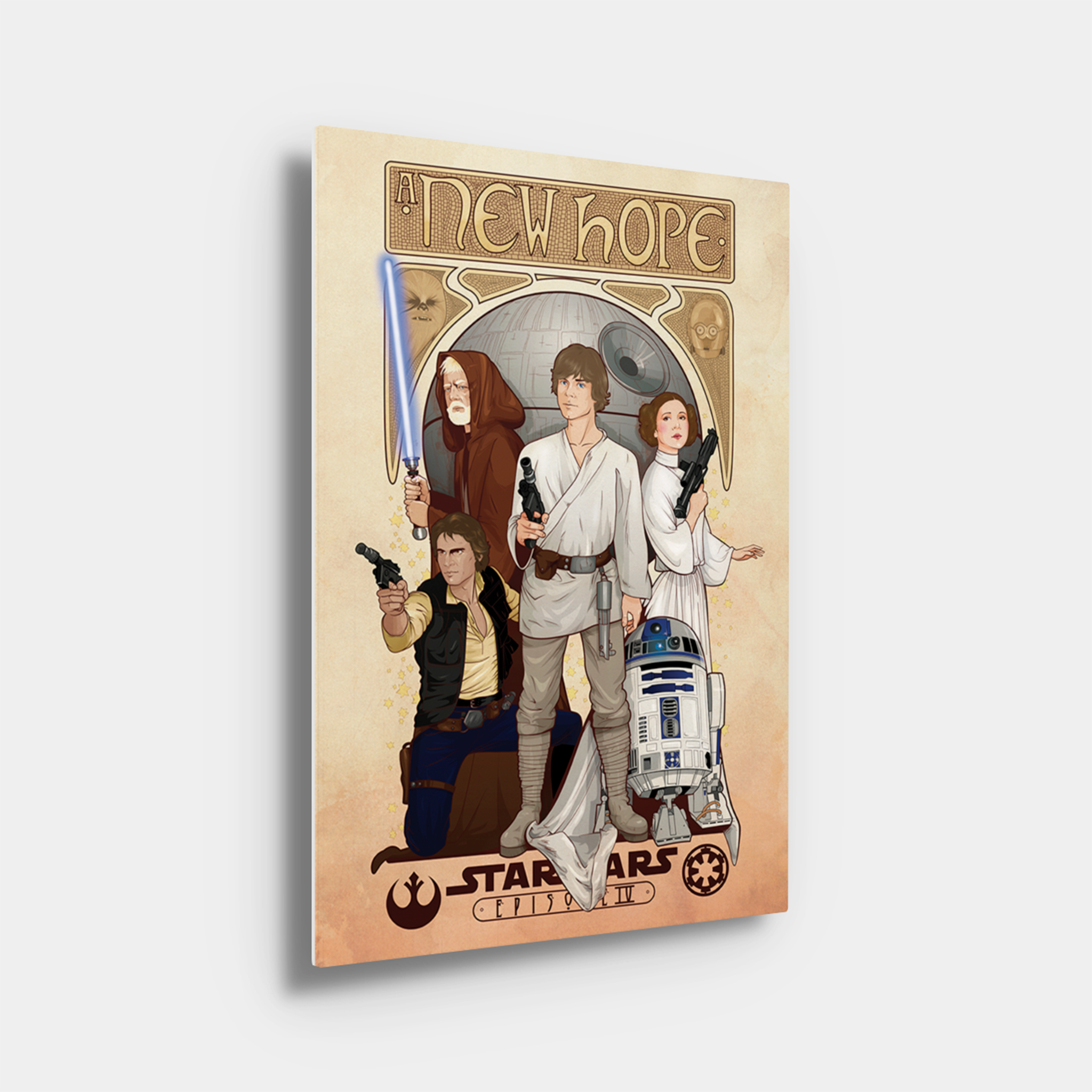 Star Wars Episode IV - A New Hope Illustration