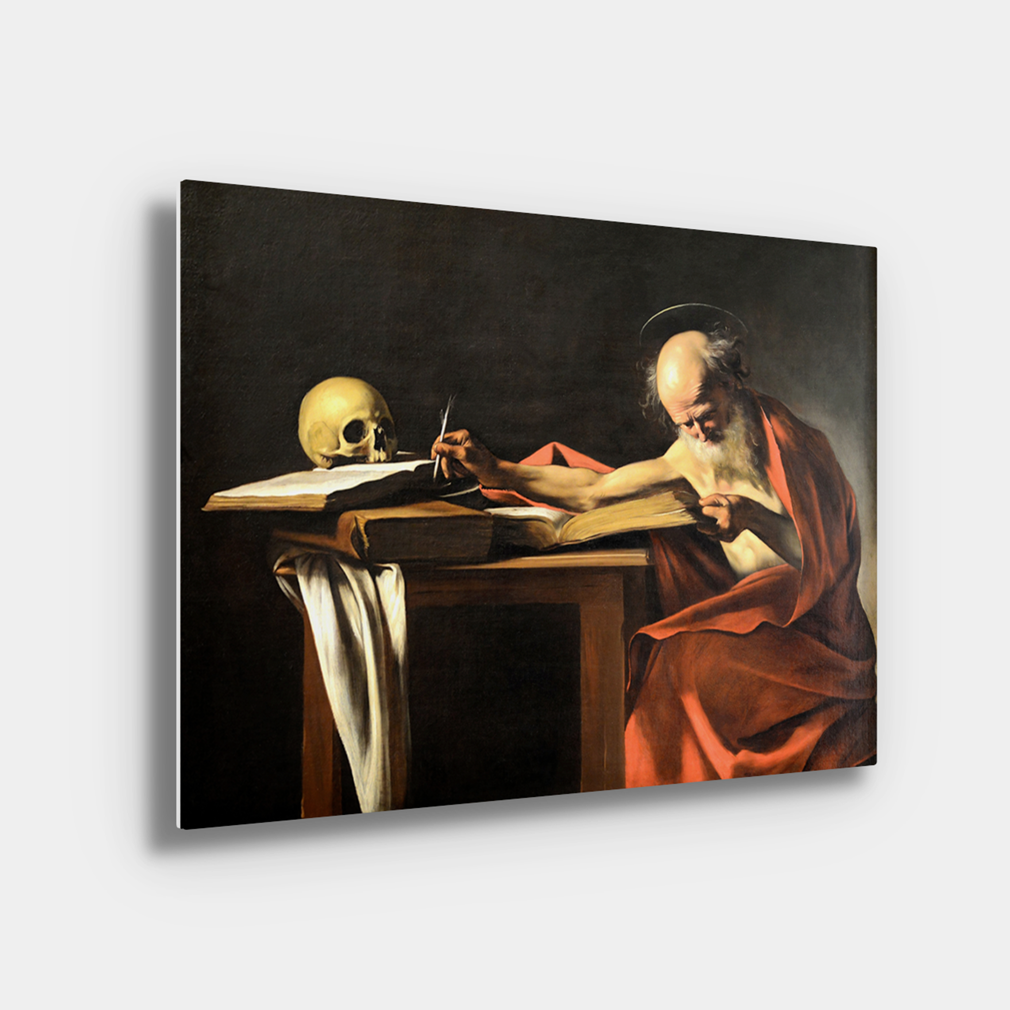 Saint Jerome Writing by Caravaggio