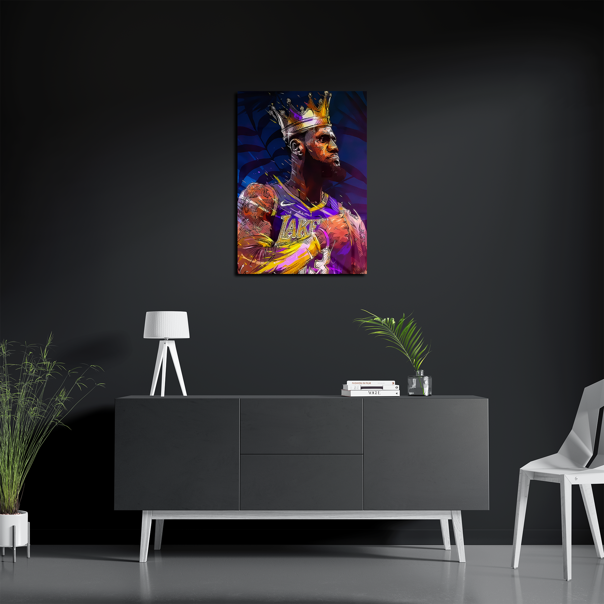 King James Sketch Art