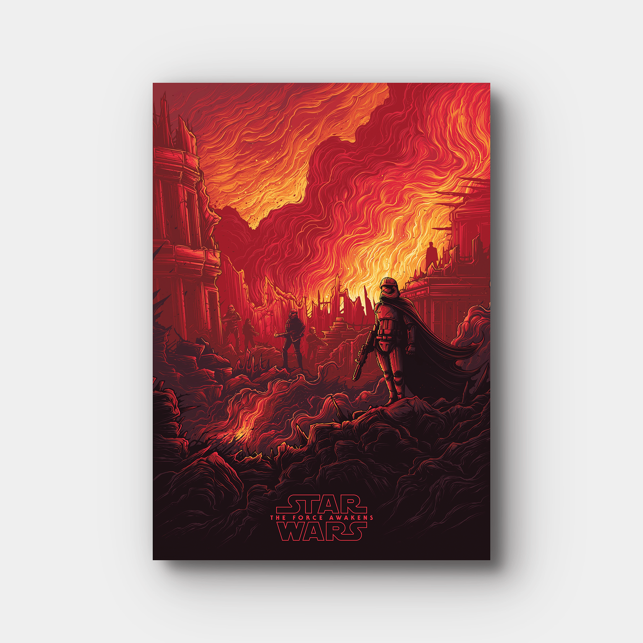 Star Wars The Force Awakens Illustration