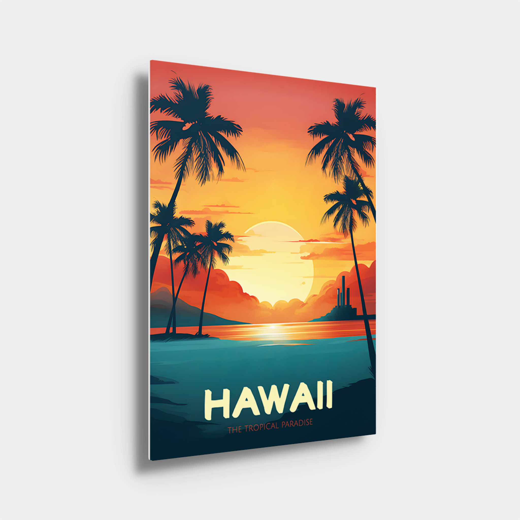 Hawaii Travel Poster