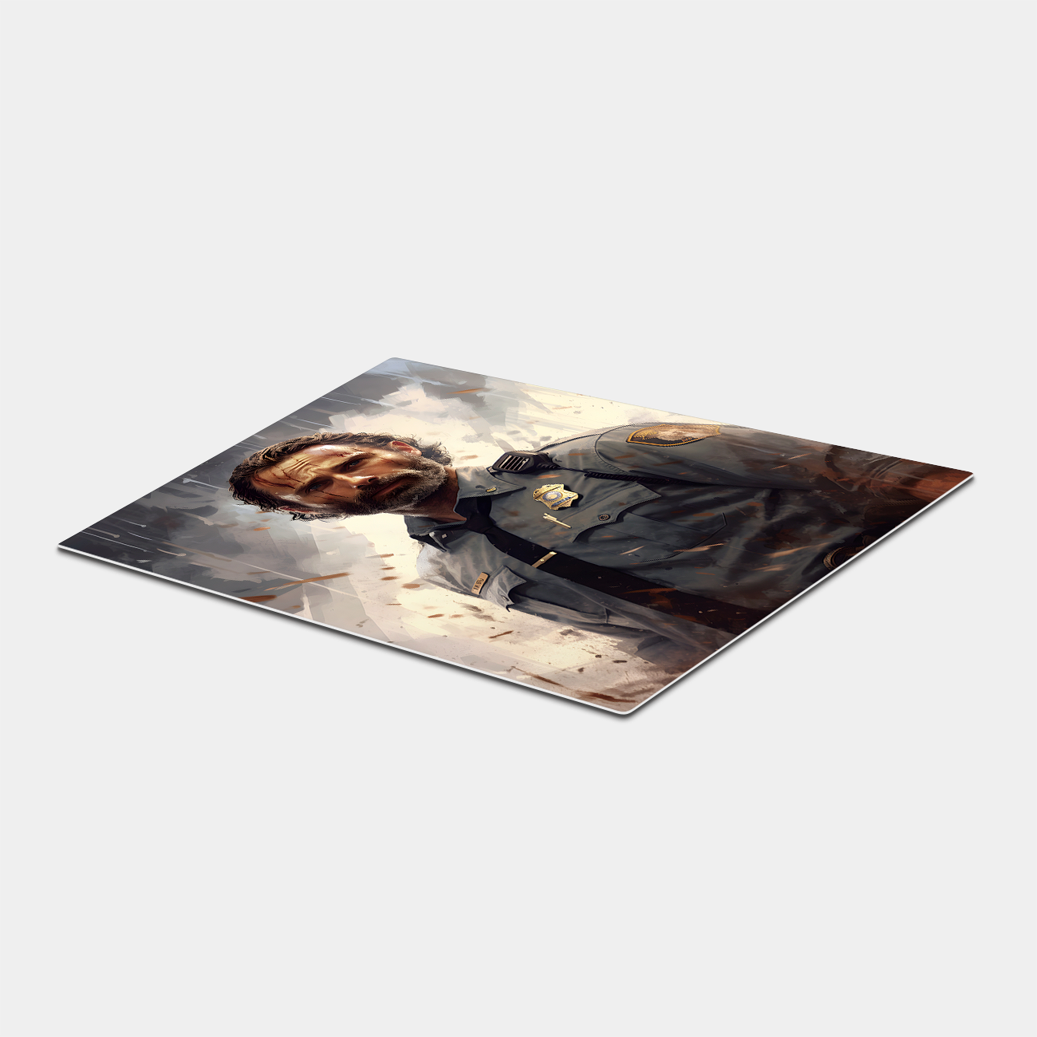 Rick Grimes Paint Art