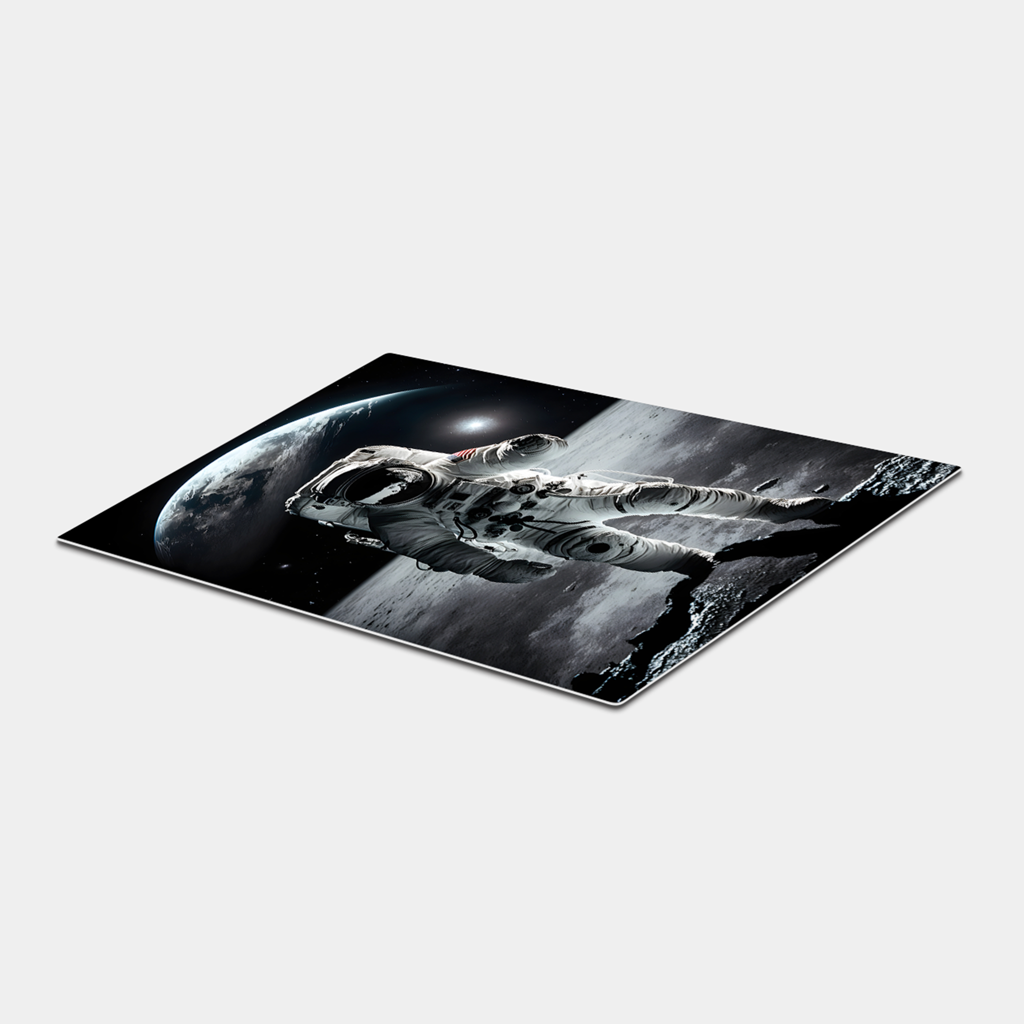 American Astronaut Landing