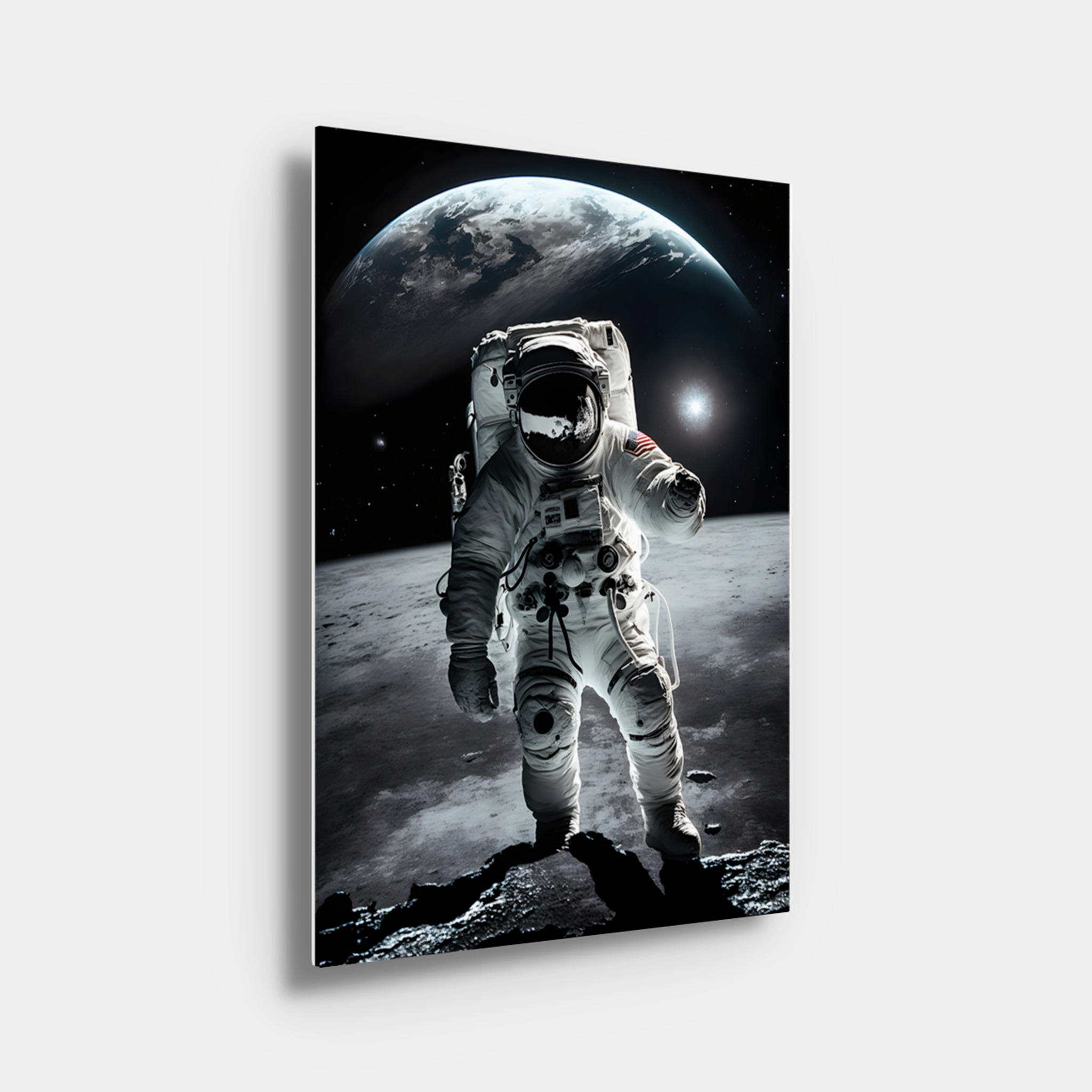 American Astronaut Landing