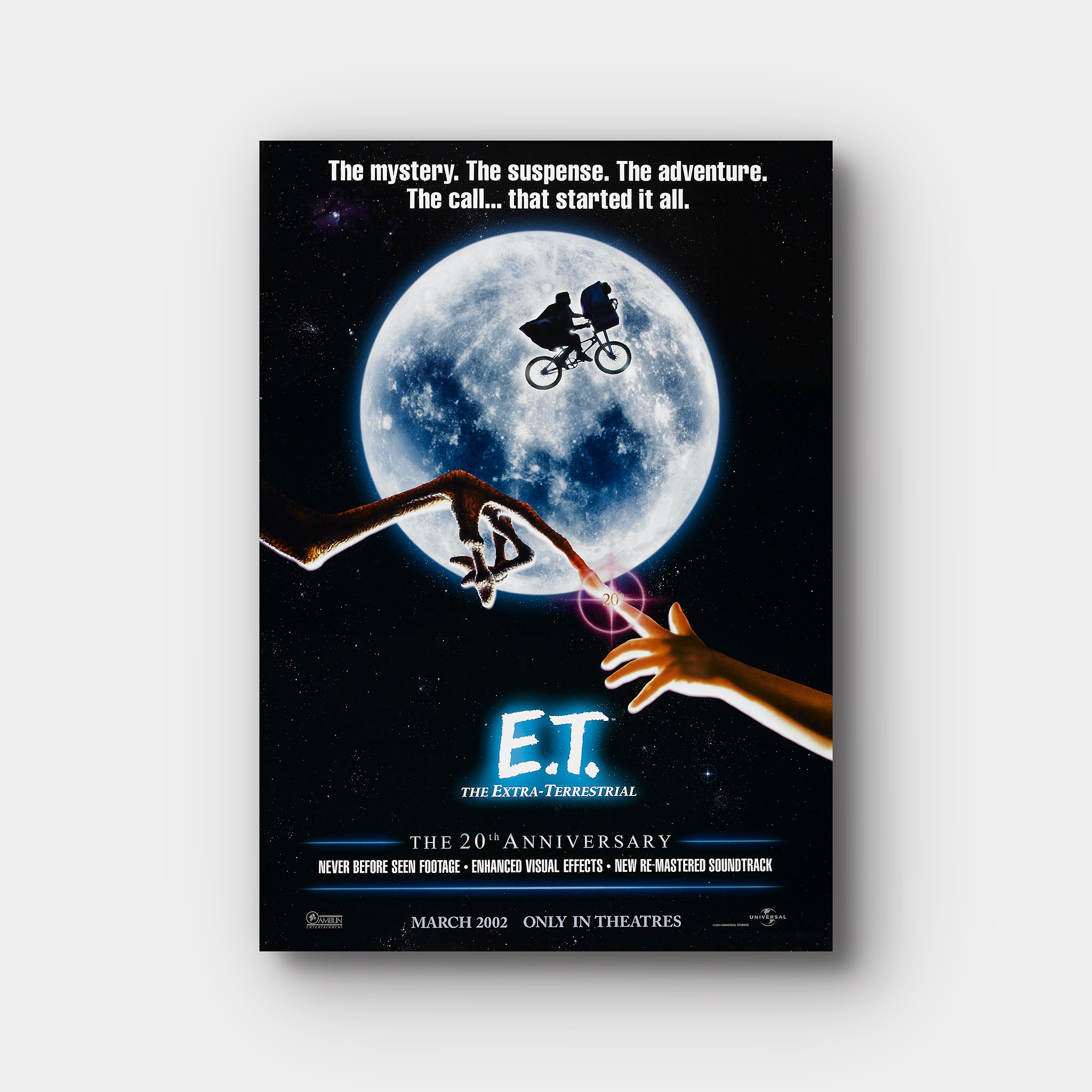 E.T Movie Poster
