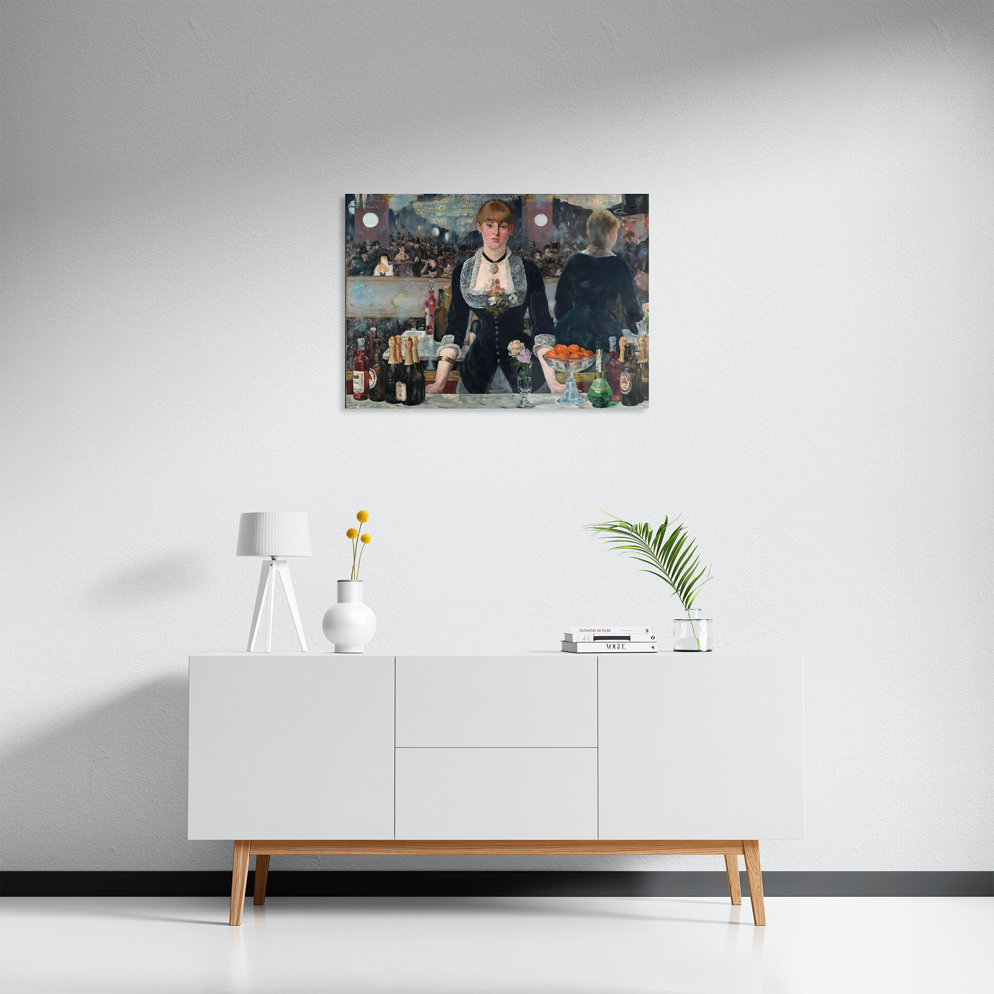 A Bar at the Folies-Bergère by Édouard Manet