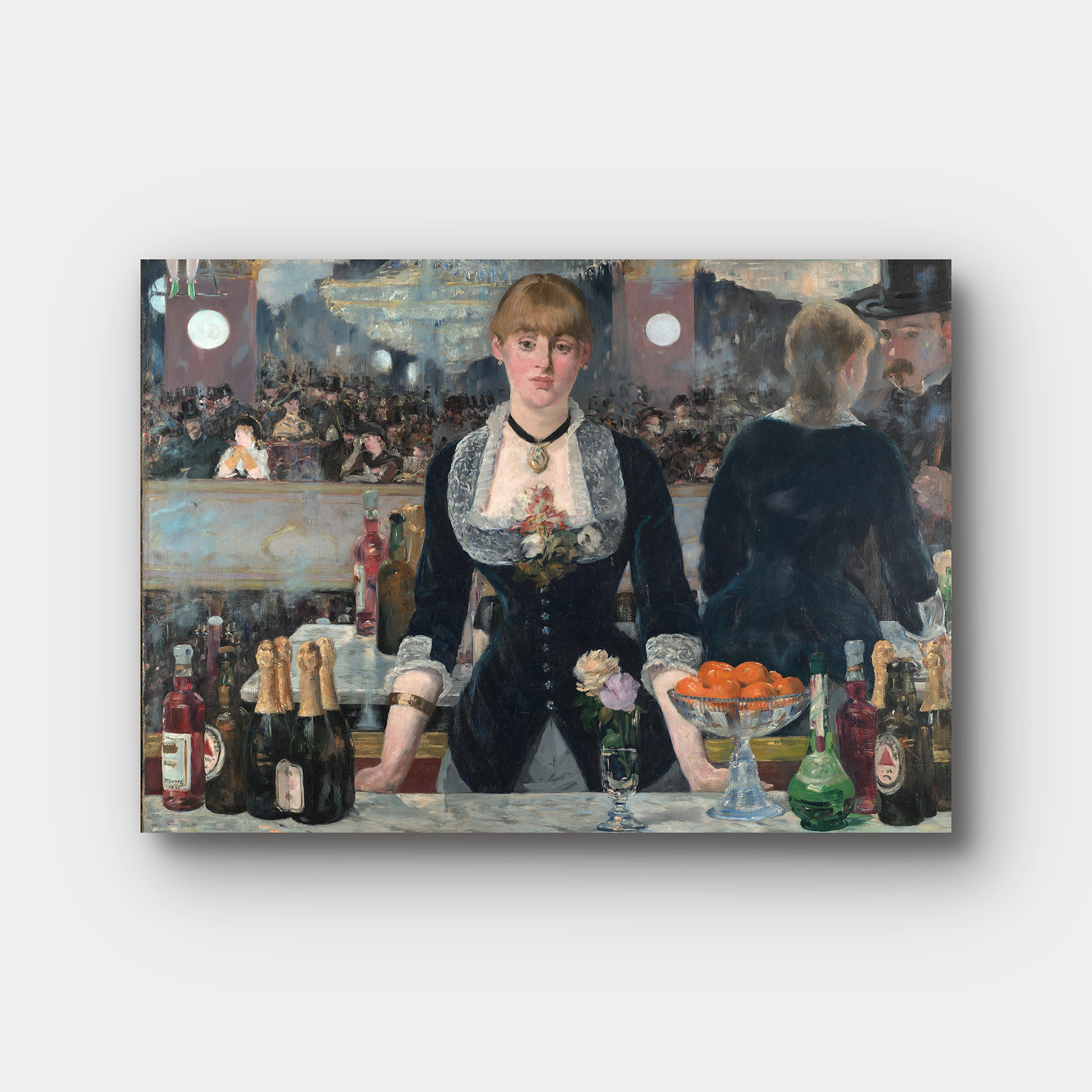 A Bar at the Folies-Bergère by Édouard Manet