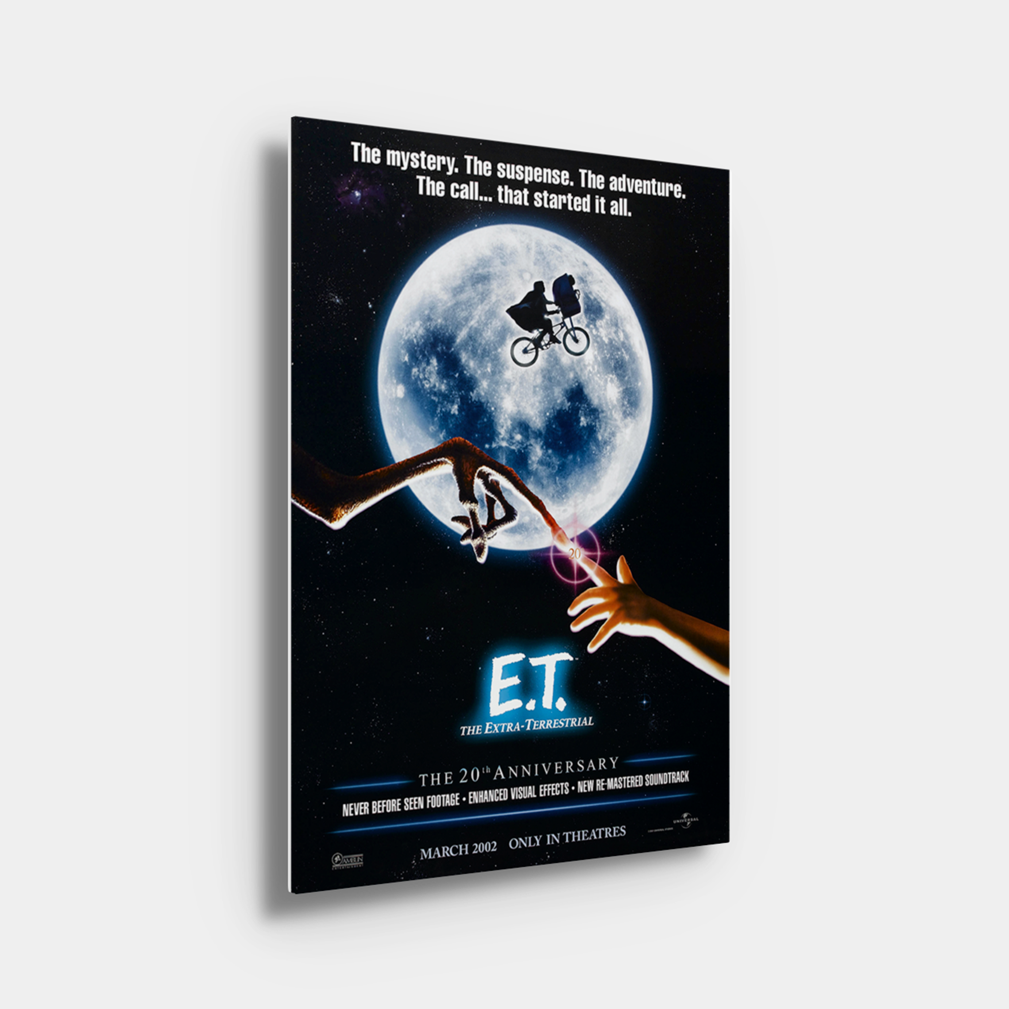 E.T Movie Poster