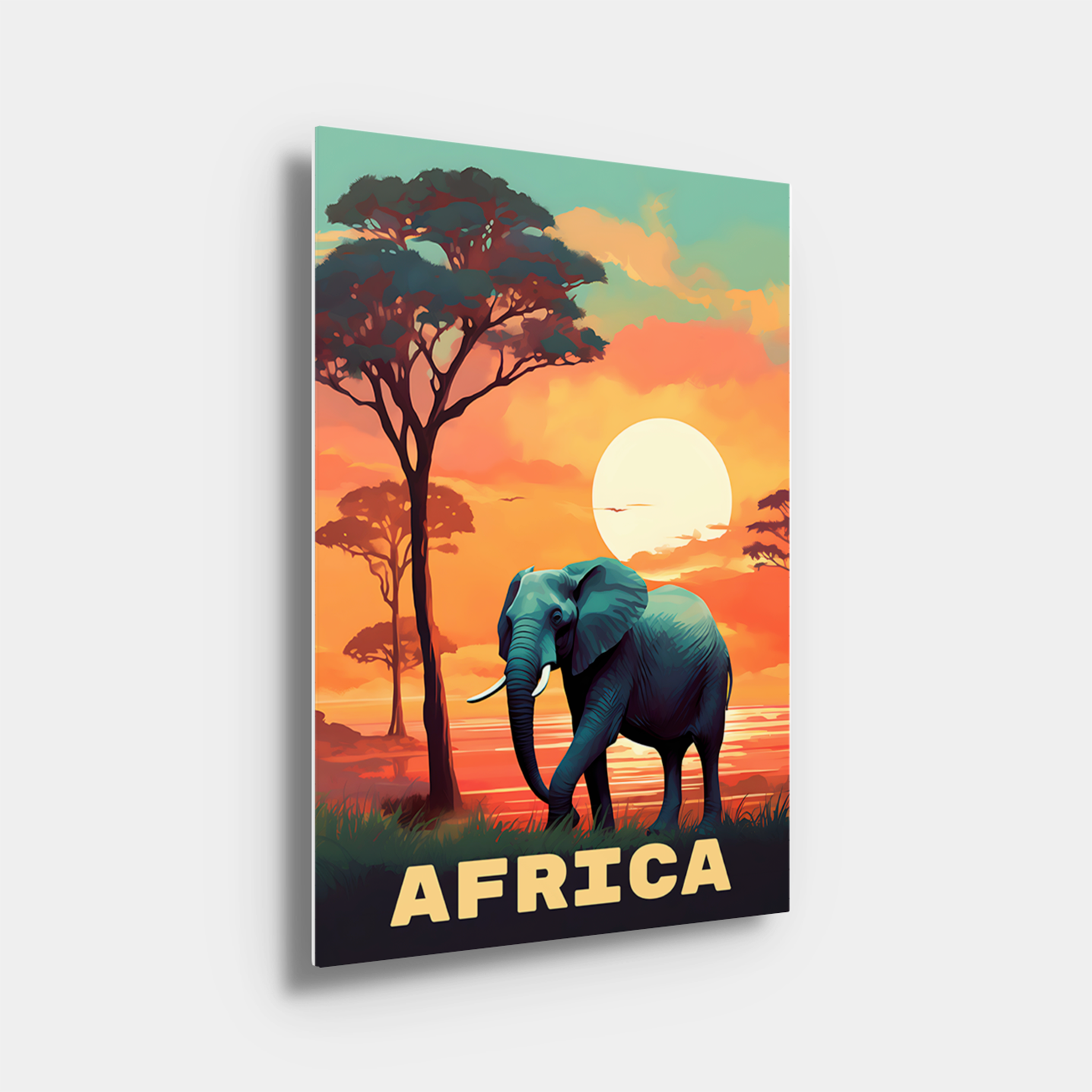 Africa Travel Poster