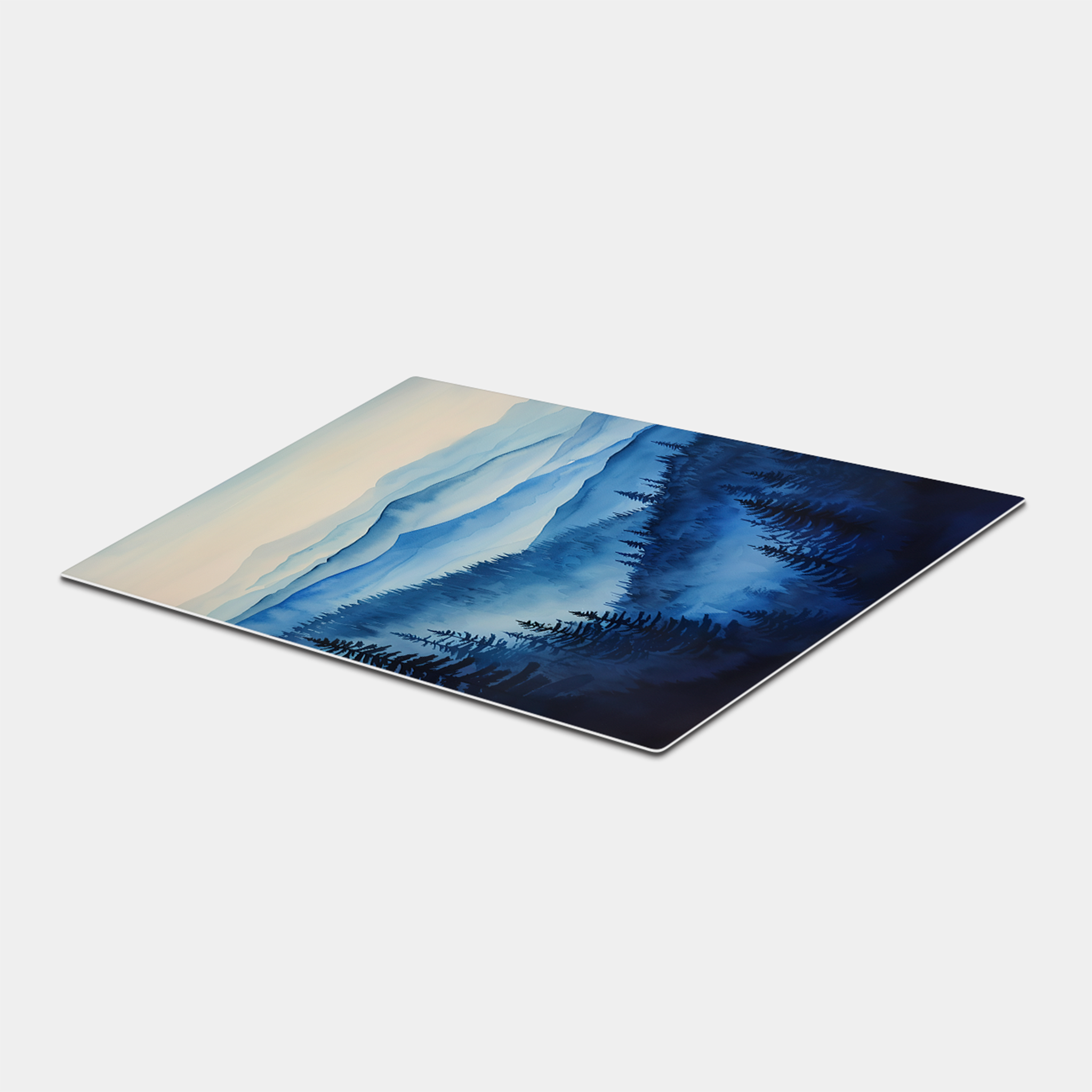 Blue Mountain View Traditional Painting