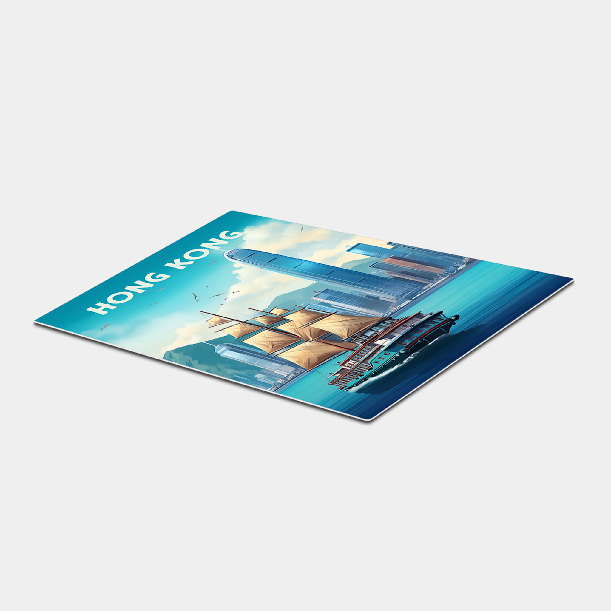 Hong Kong Travel Poster