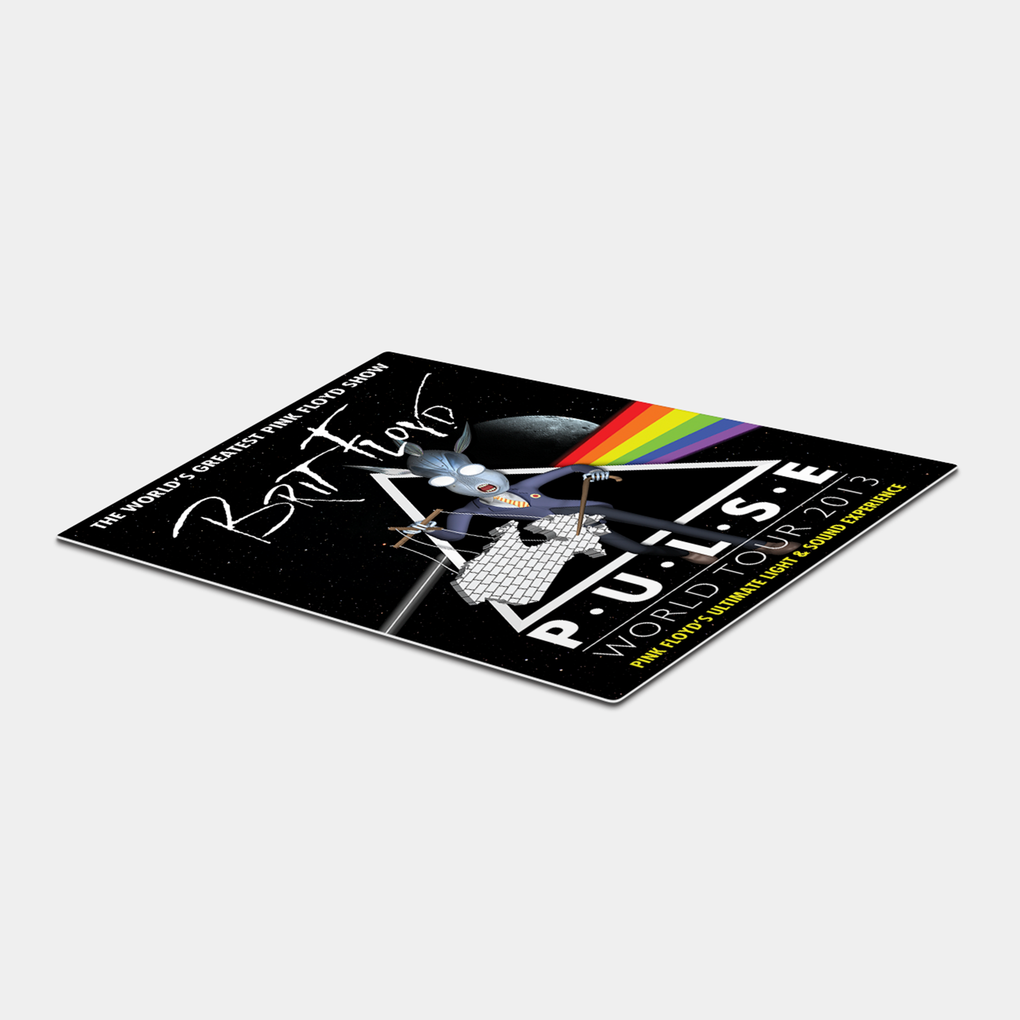 Pink Floyd 2013 Pulse World Tour Poster