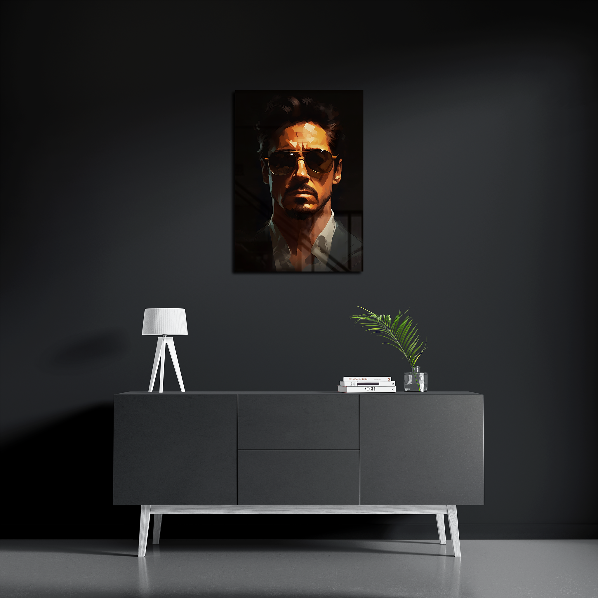 Tony Stark Pixel Art