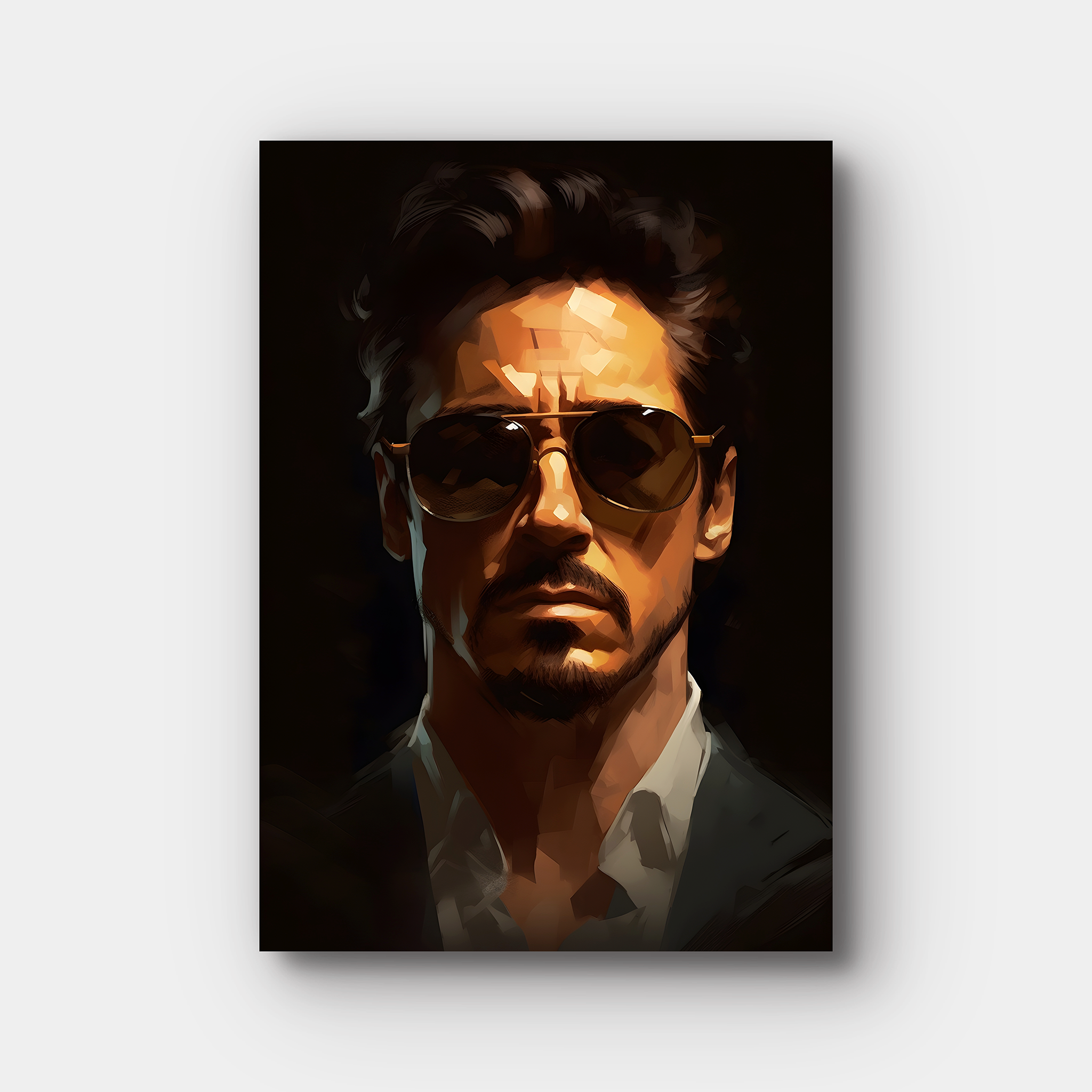 Tony Stark Pixel Art