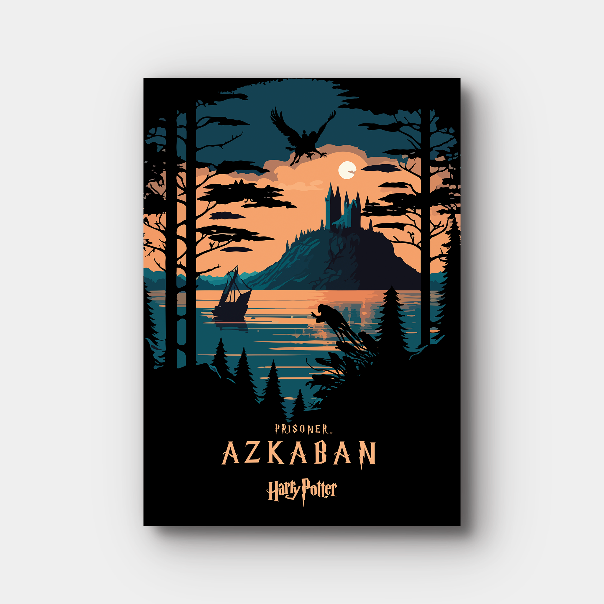 Prisoner of Azkaban Inspired Minimalistic Art