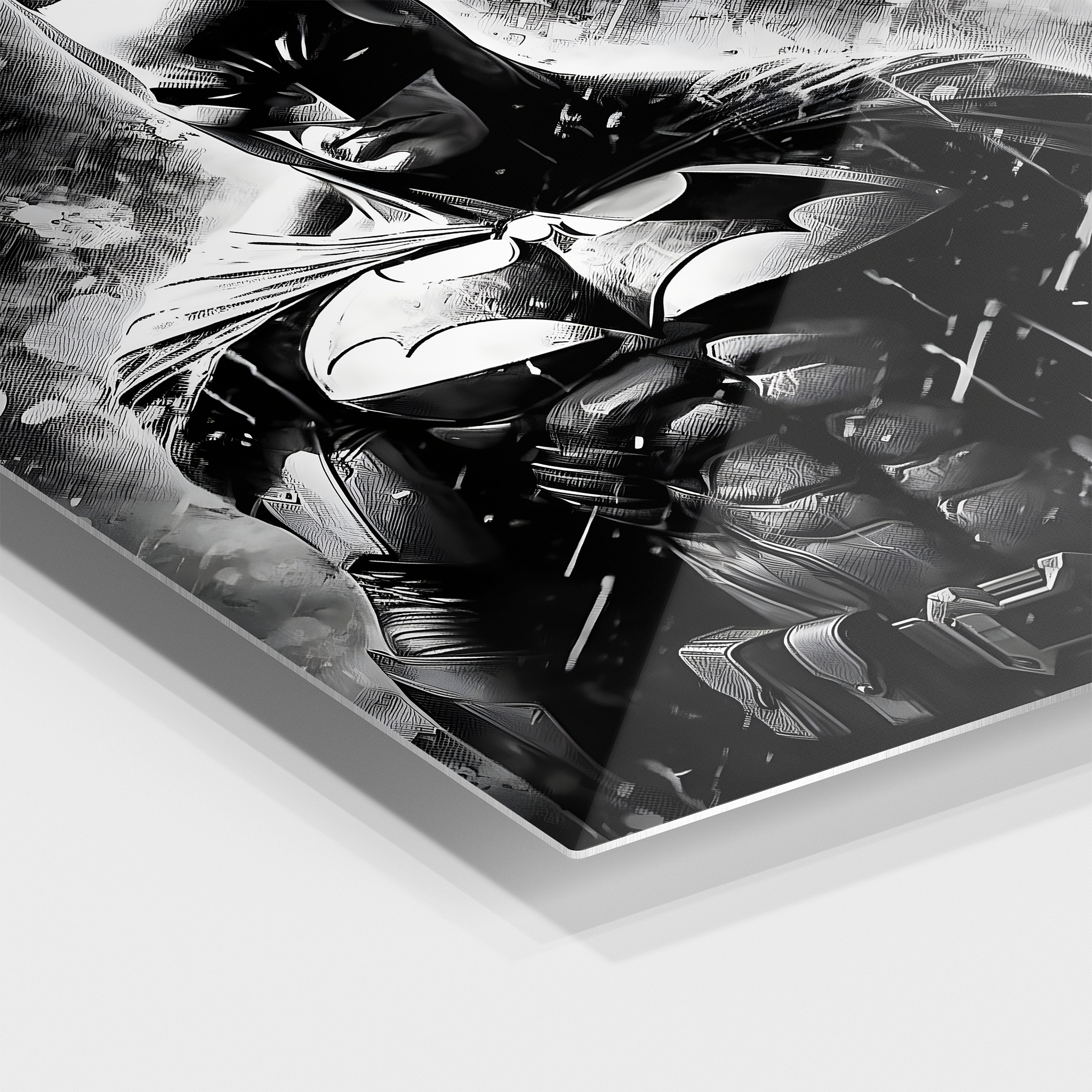 Batman Monochromatic Splash Art