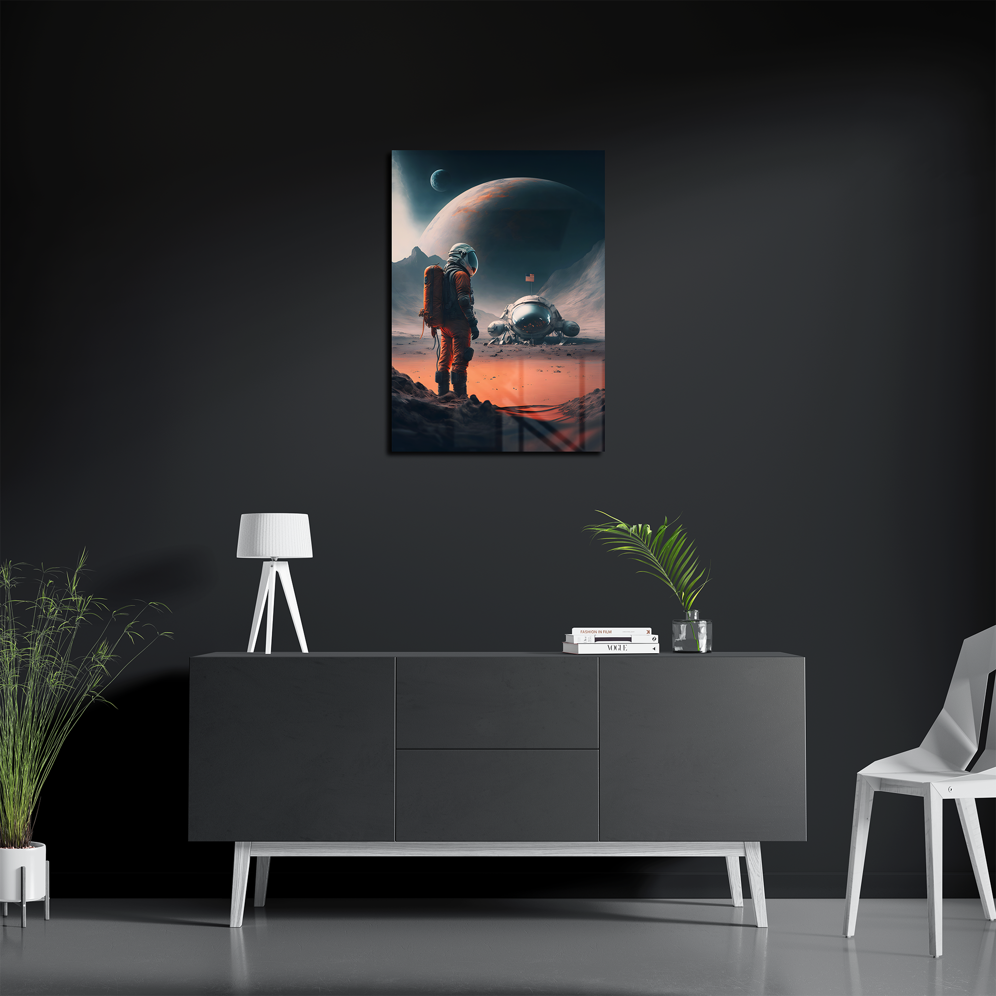 American Astronaut Spaceship