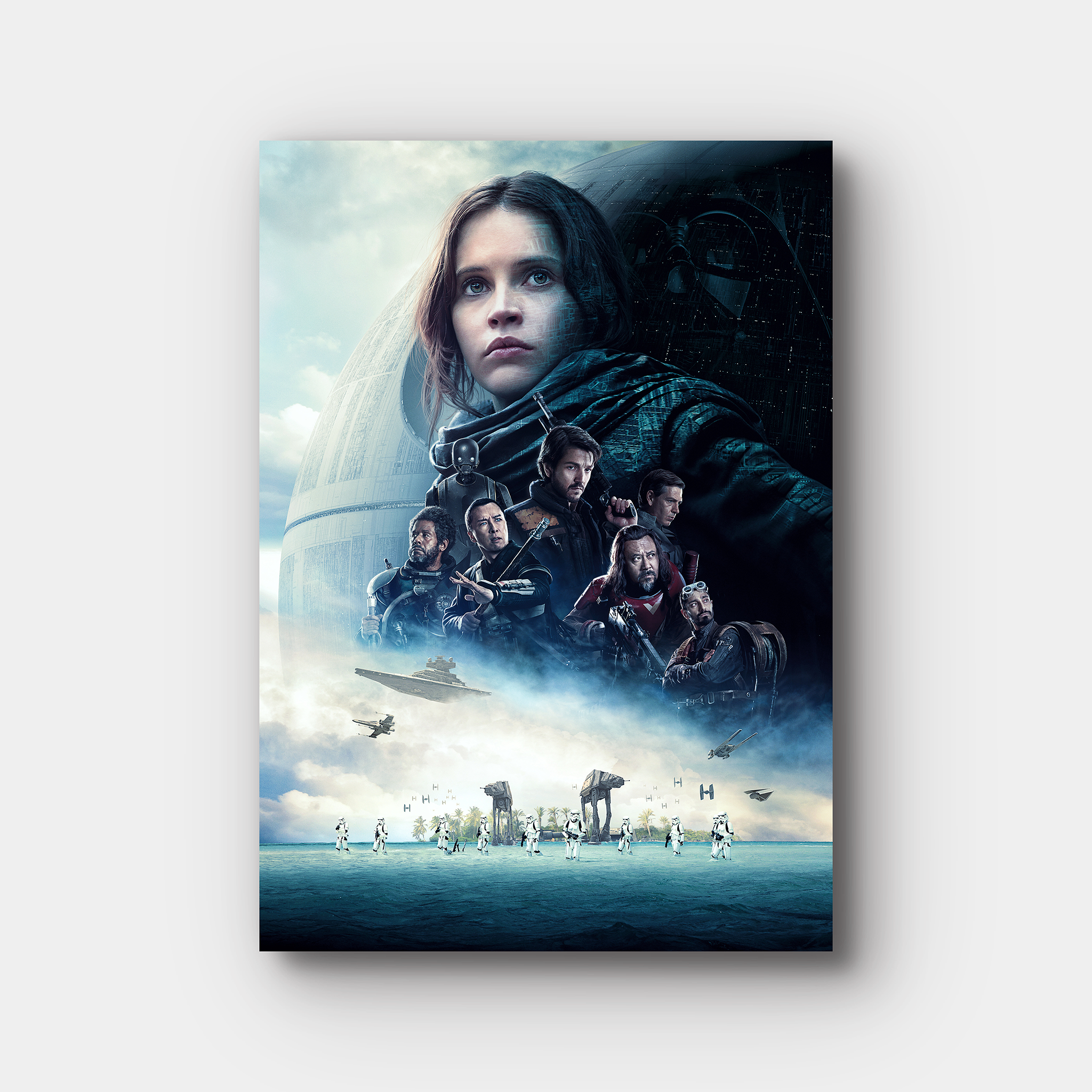Rogue One A Star Wars Story Textless Movie Poster