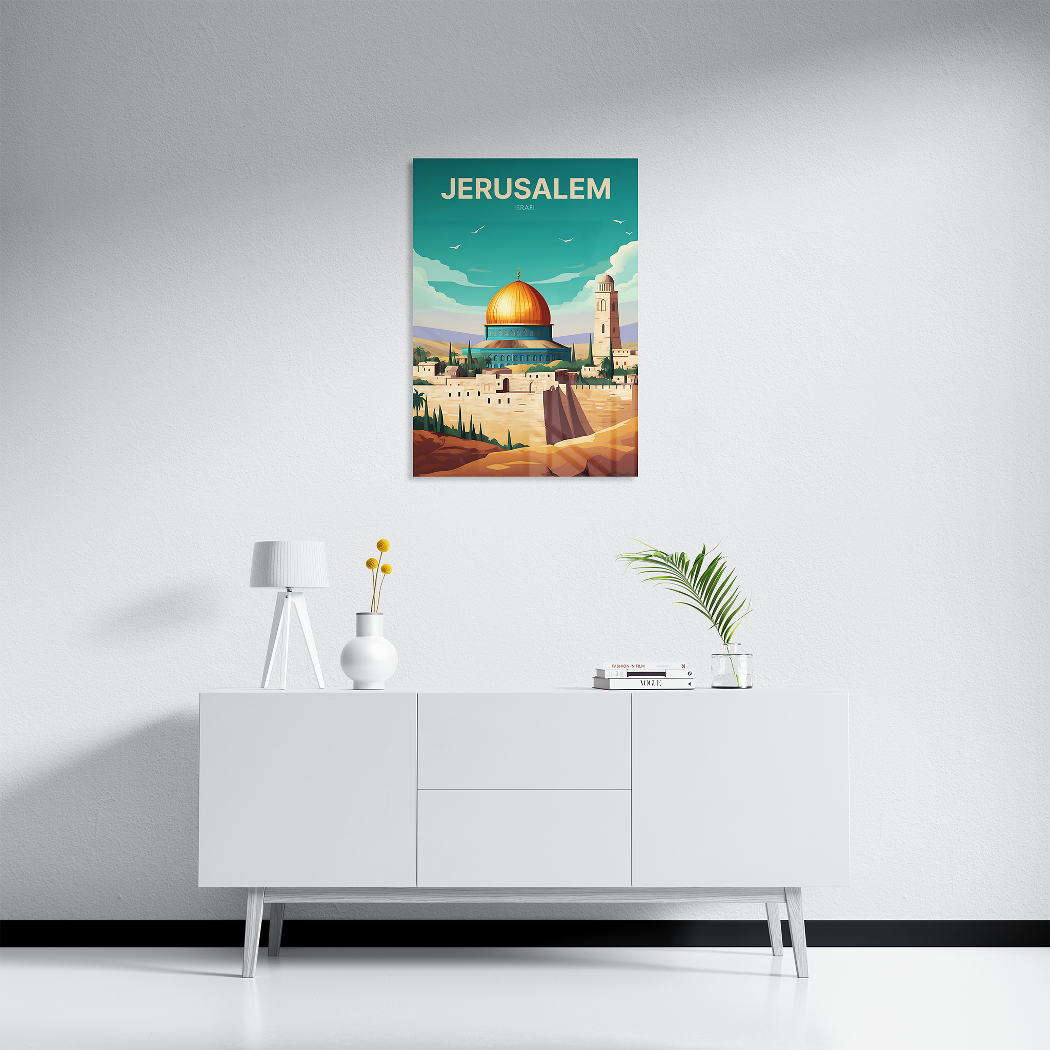 Jerusalem Travel Poster