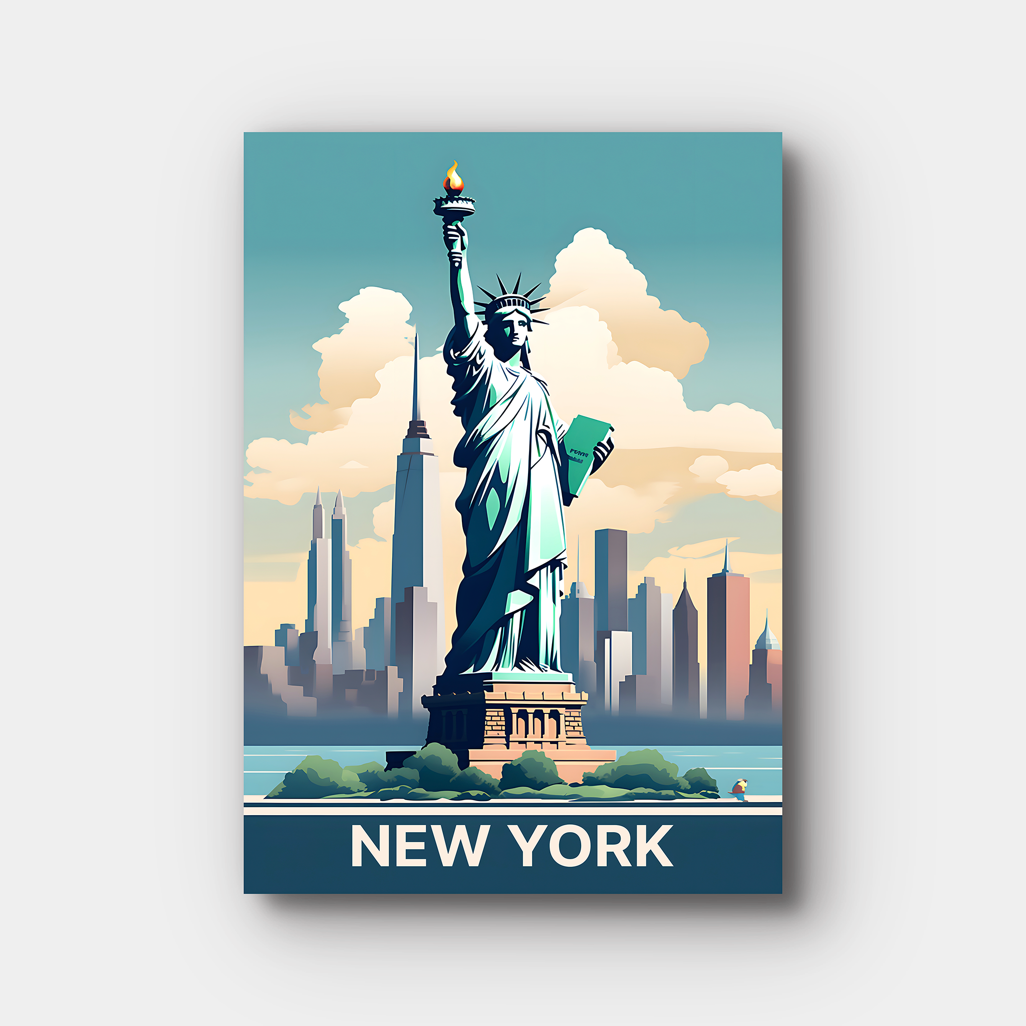 New York Travel Poster