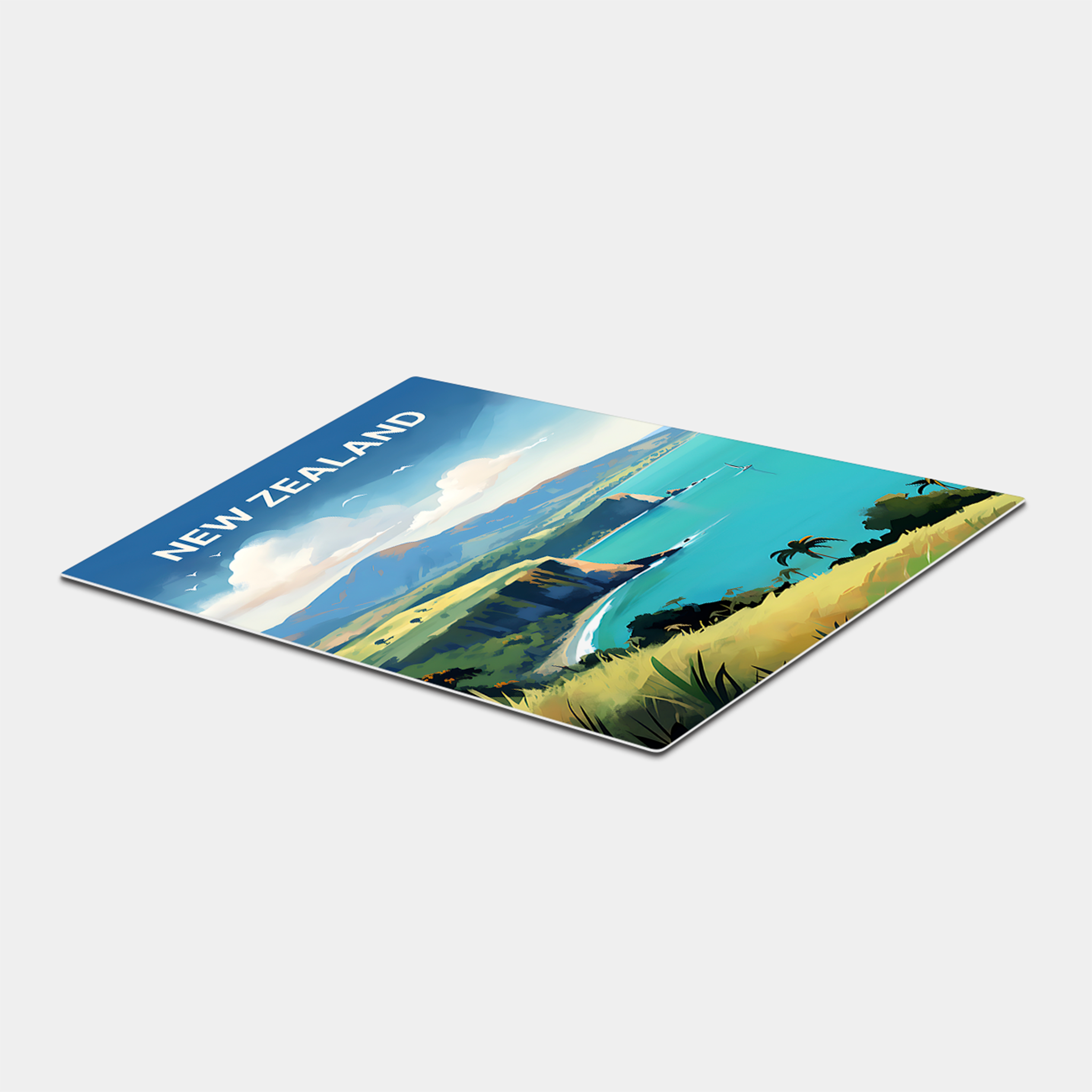 New Zealand Travel Poster