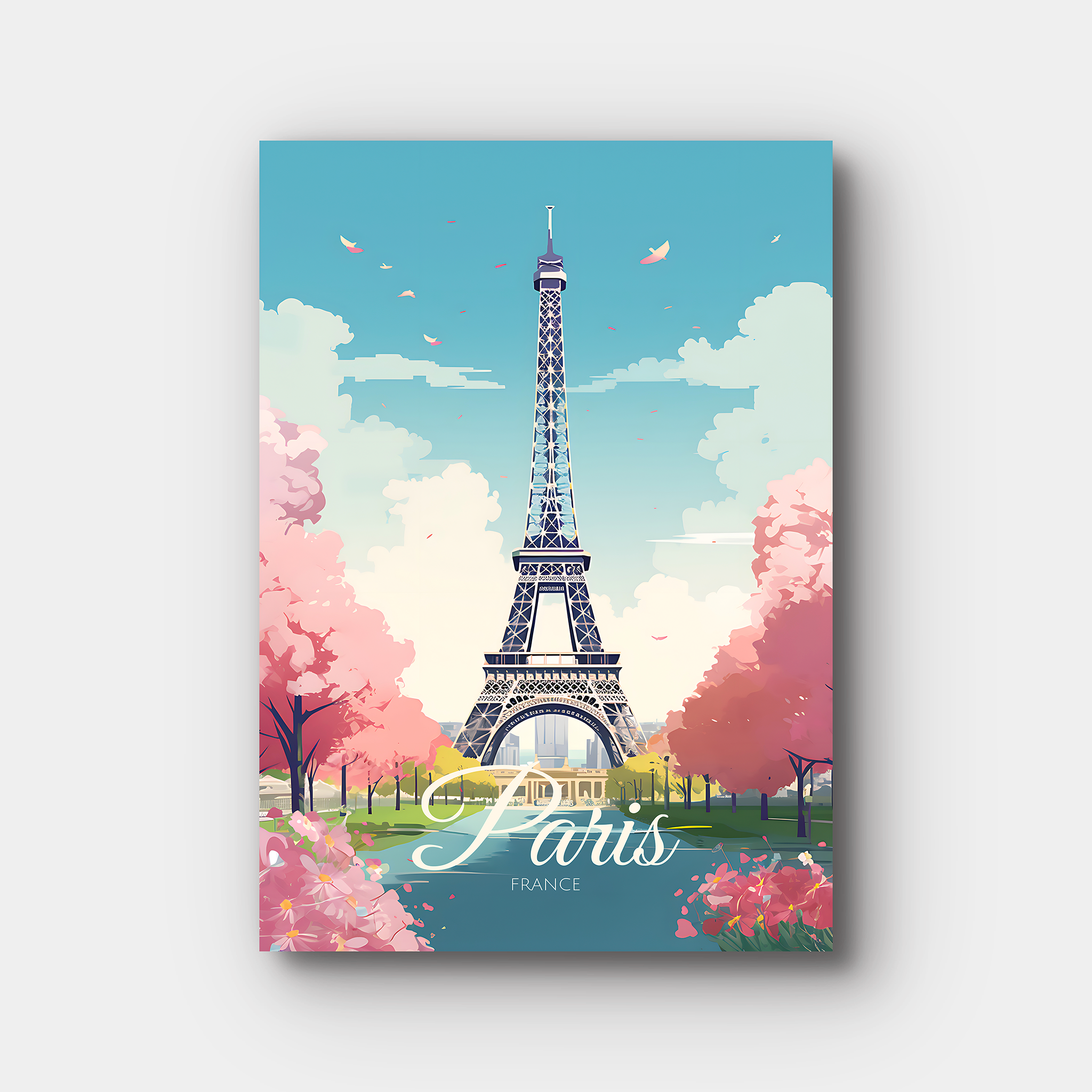 Paris Travel Poster