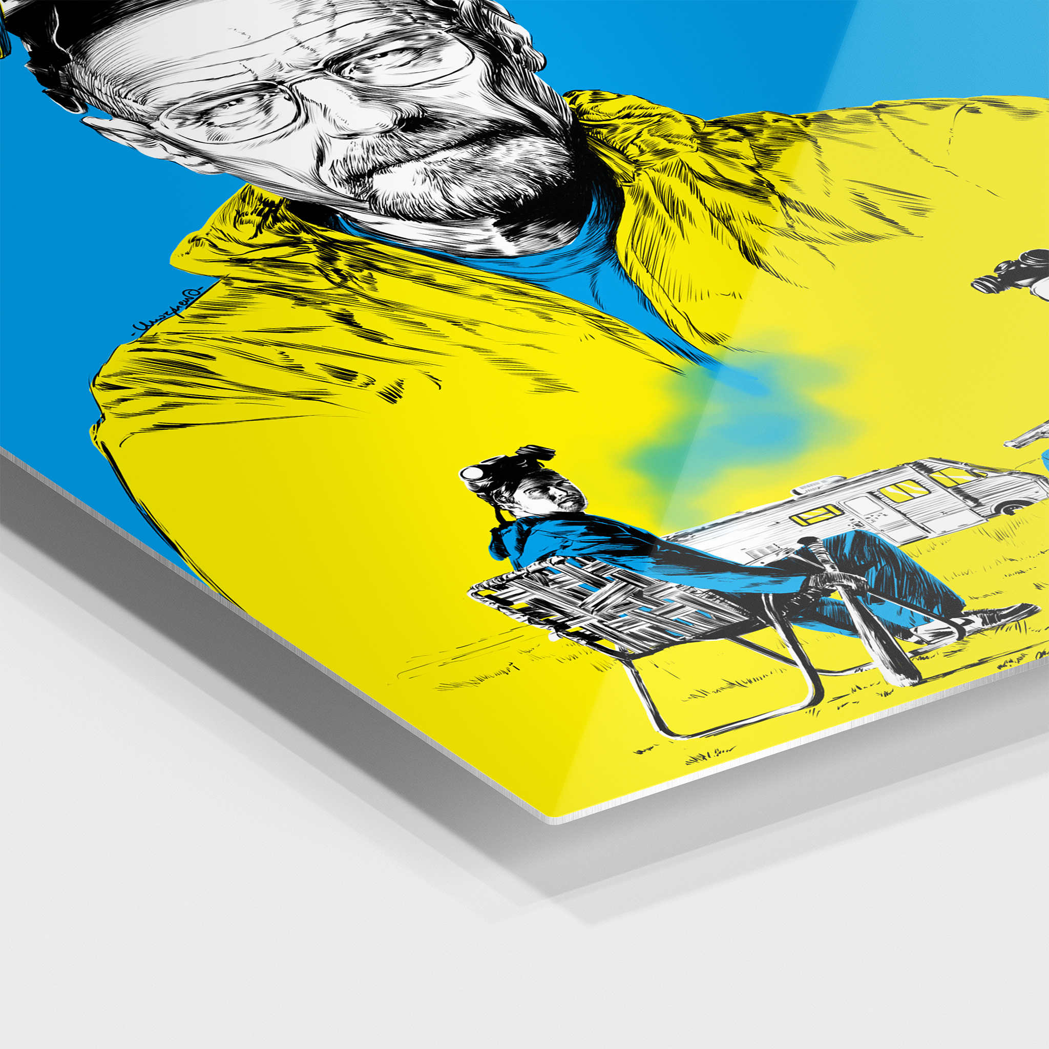 Breaking Bad Cartoon Art