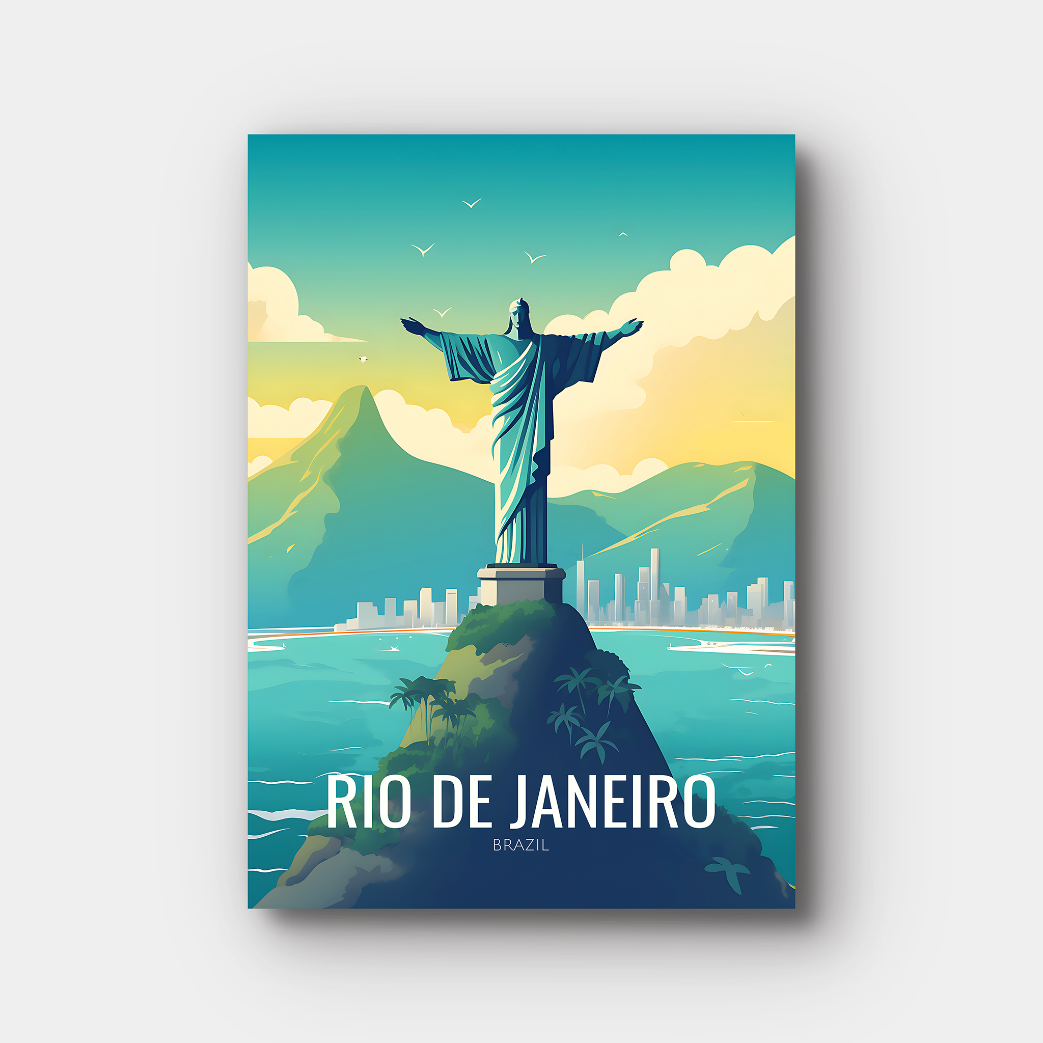 Rio De Janeiro Travel Poster