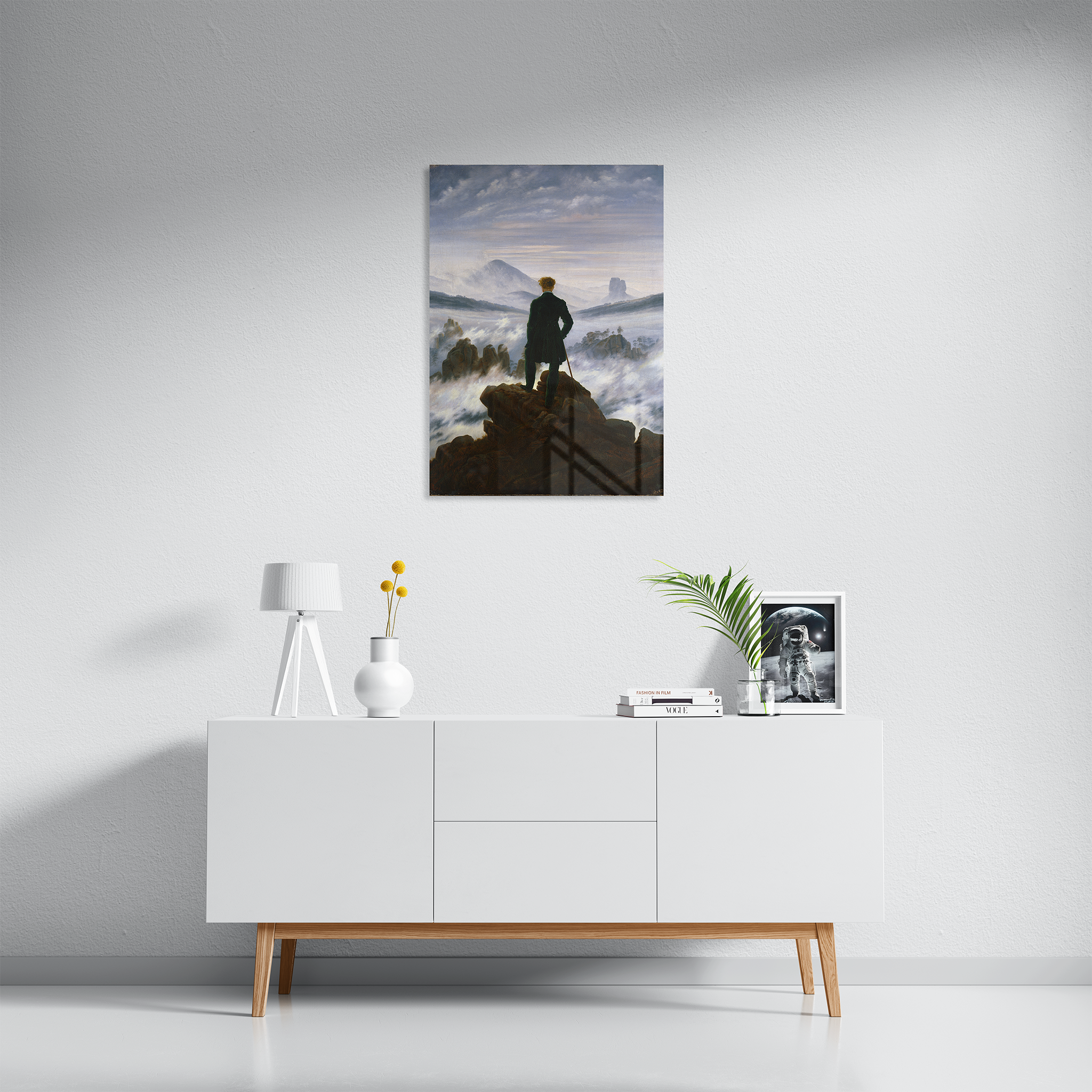 Wanderer above the Sea of Fog by Caspar David Friedrich