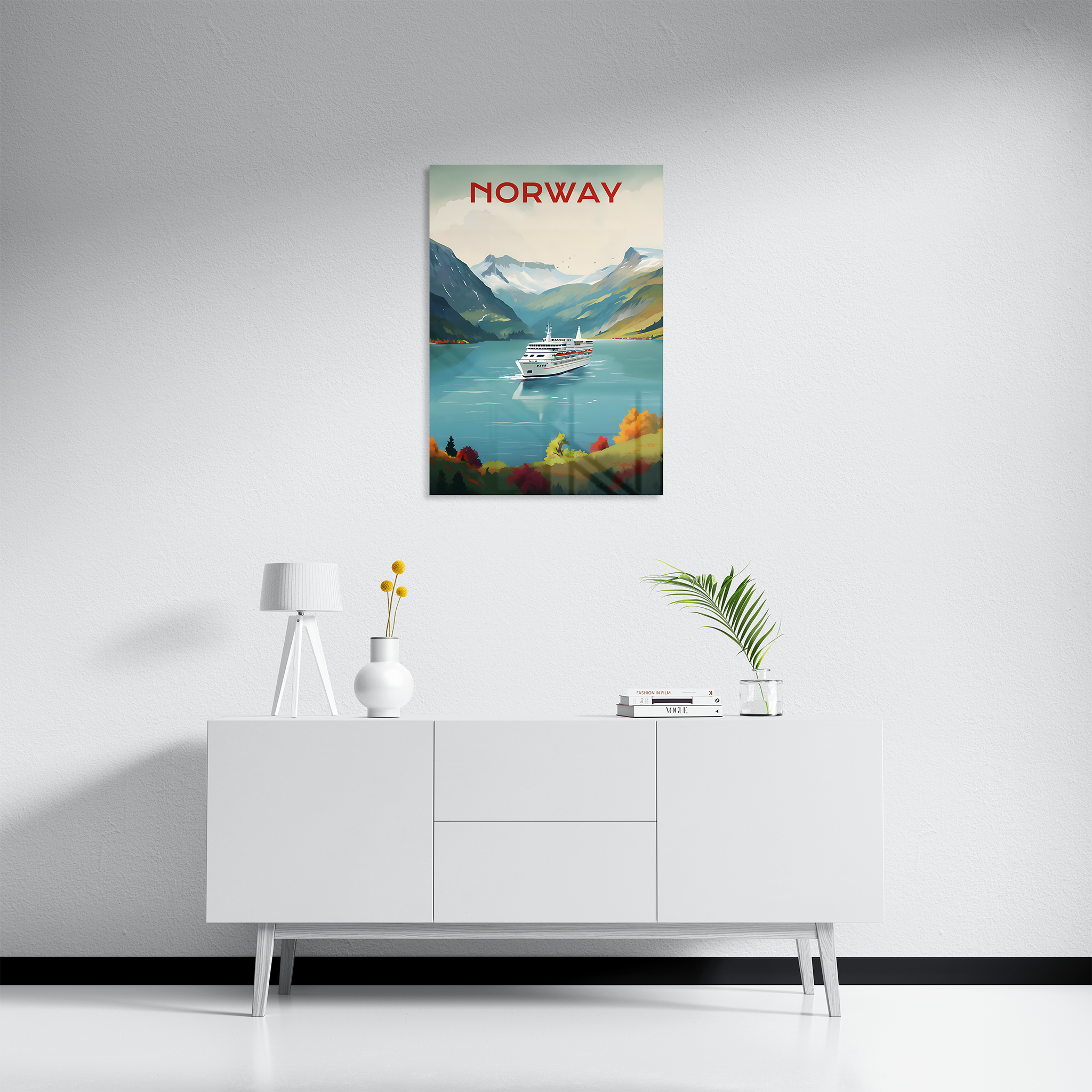 Norway Travel Poster