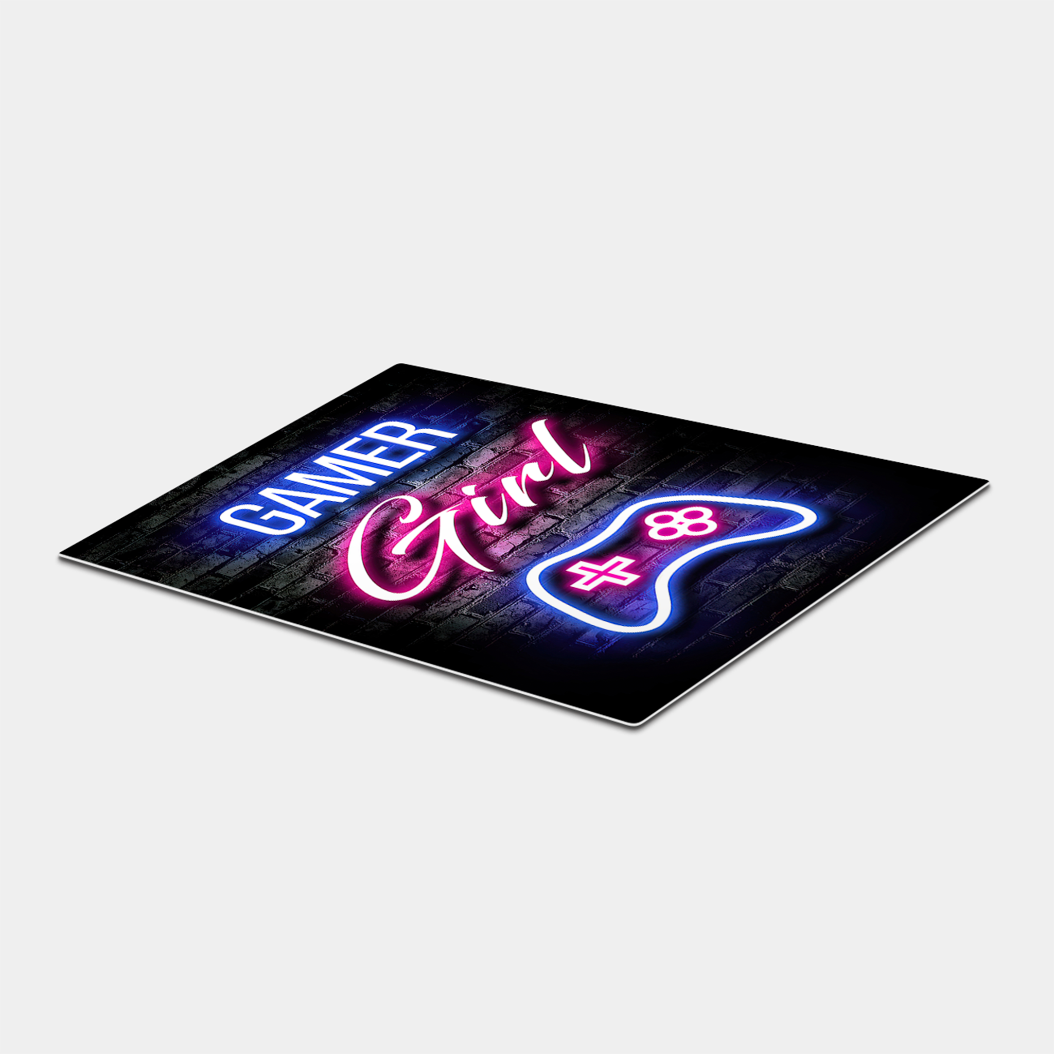 Gamer Girl Neon Lights