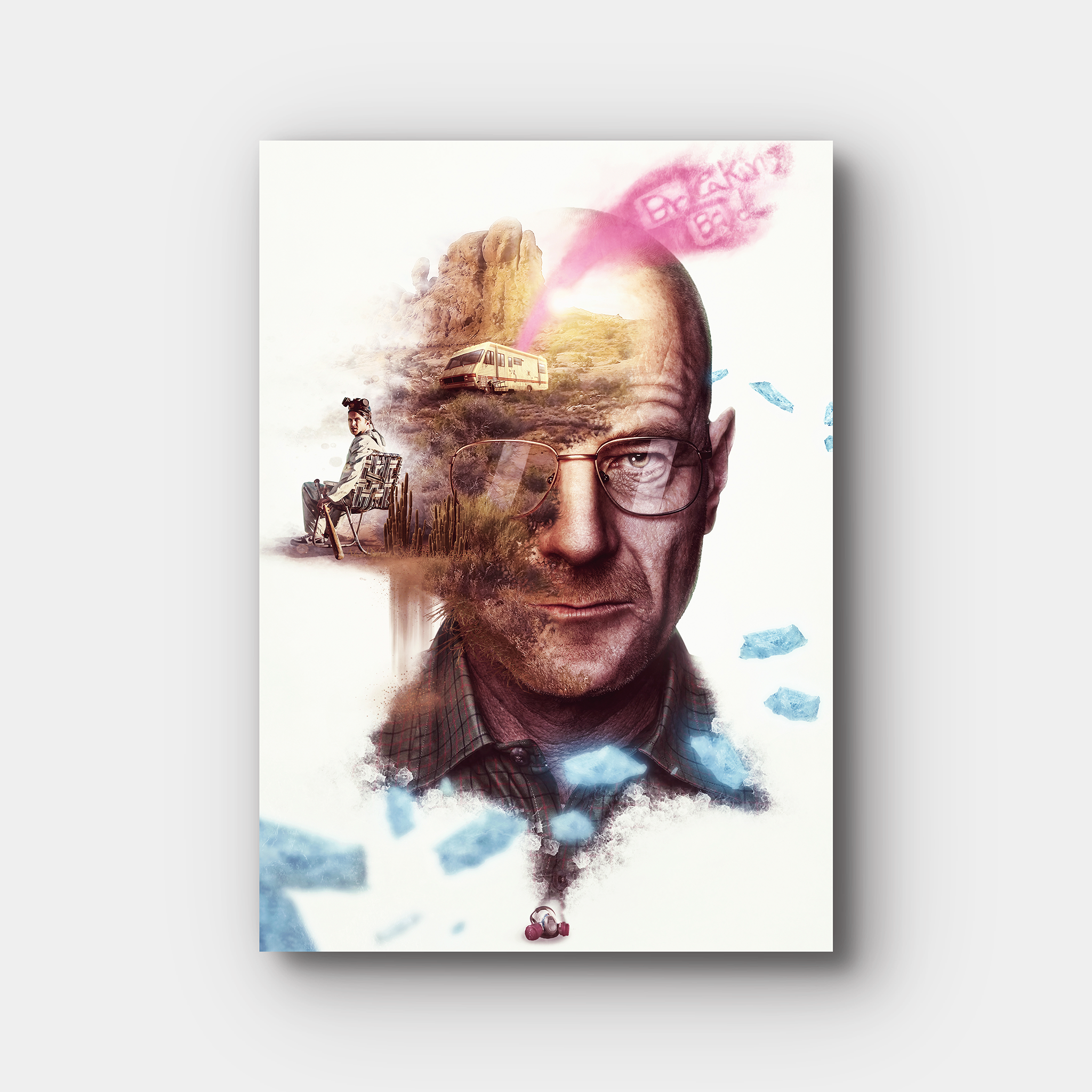 Breaking Bad Paint Art