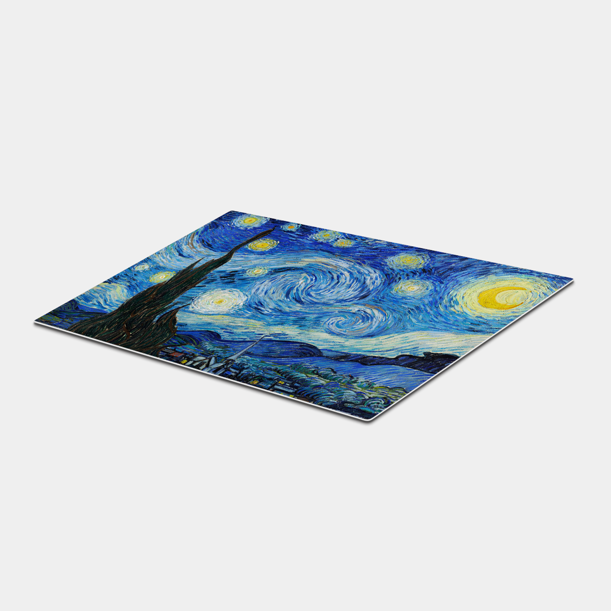 The Starry Night By Vincent Van Gogh