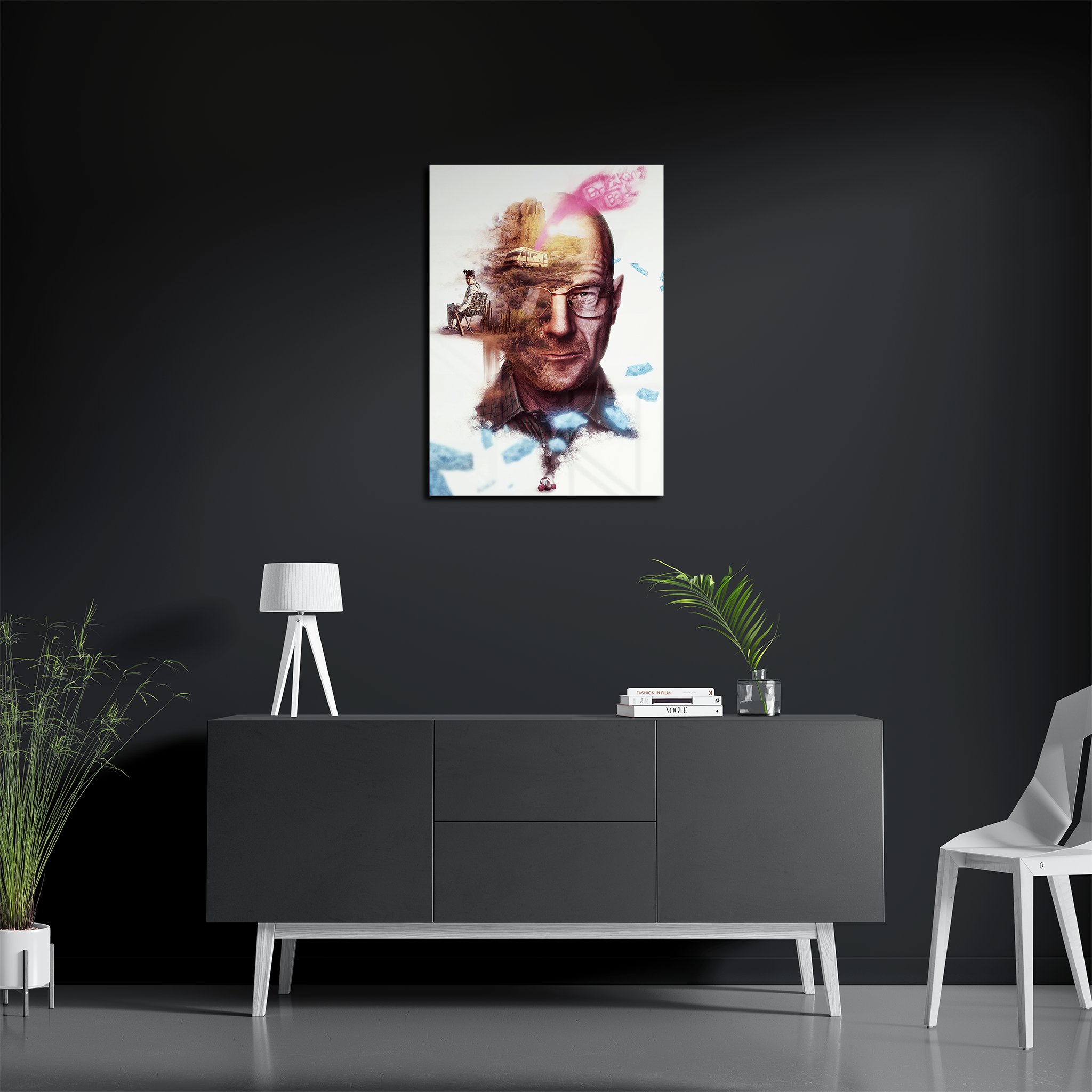 Breaking Bad Paint Art